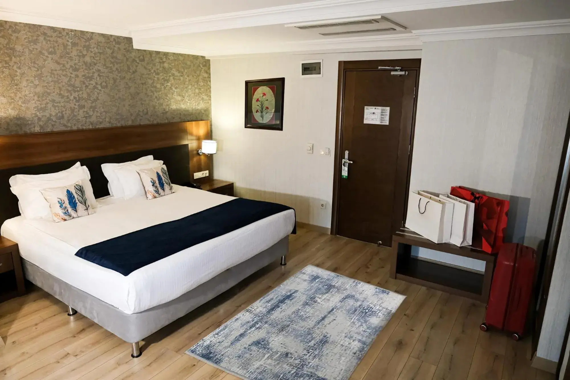Bed in Rhiss Hotel Bostanci Bed in Rhiss Hotel Bostanci