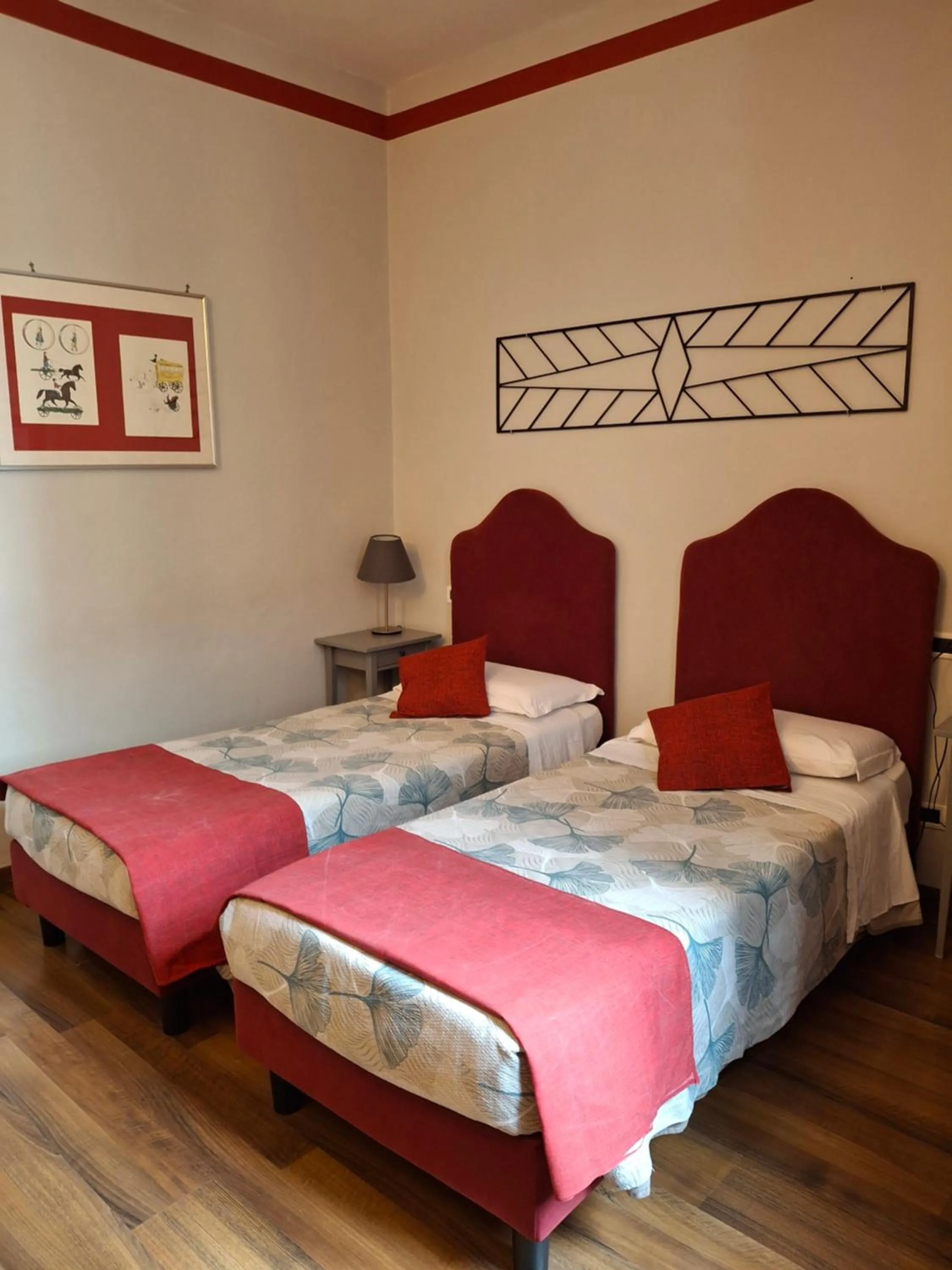 Bedroom, Bed in Albergo Moderno