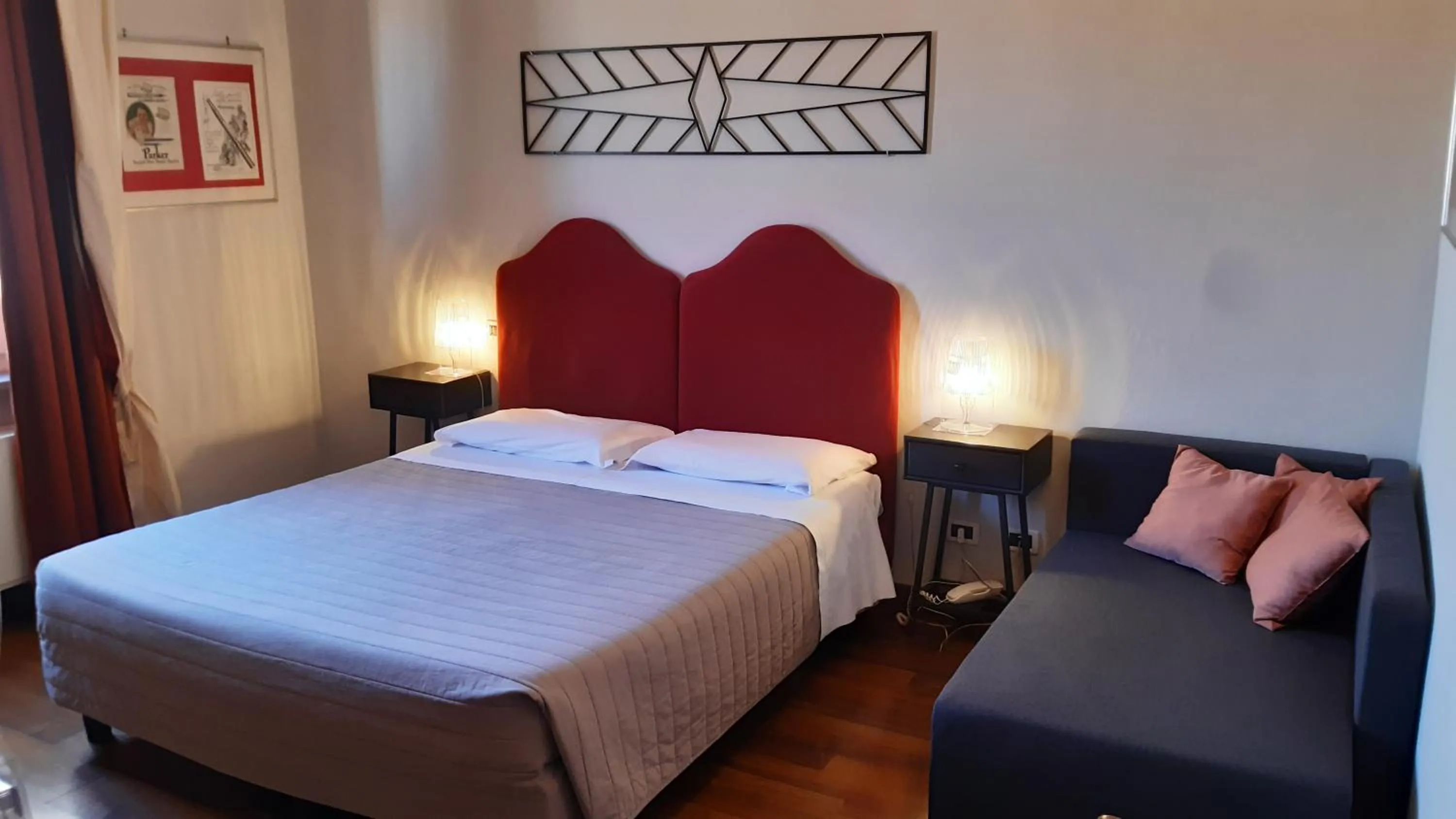 Bed in Albergo Moderno