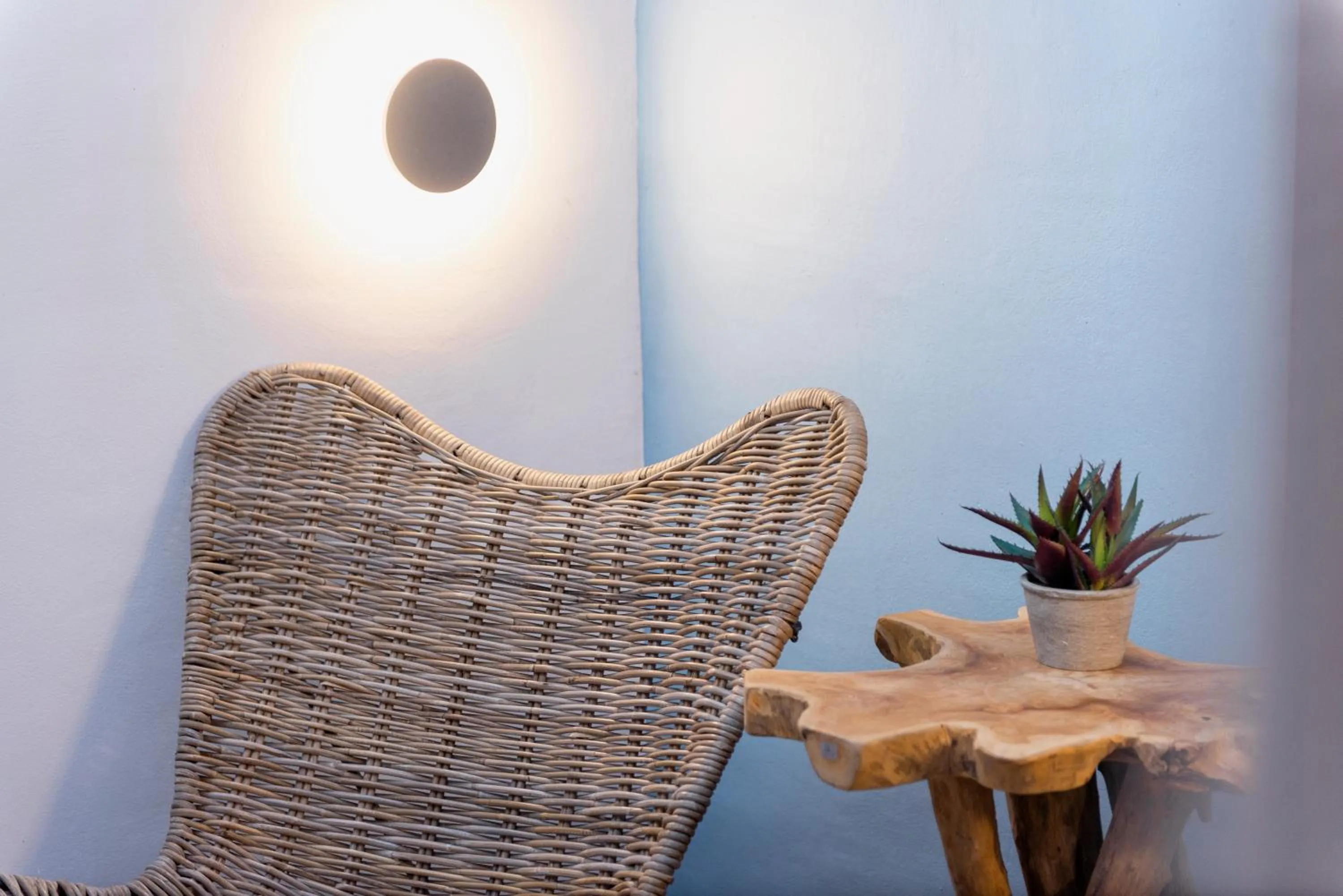 Decorative detail in Blue Jasmine Suites