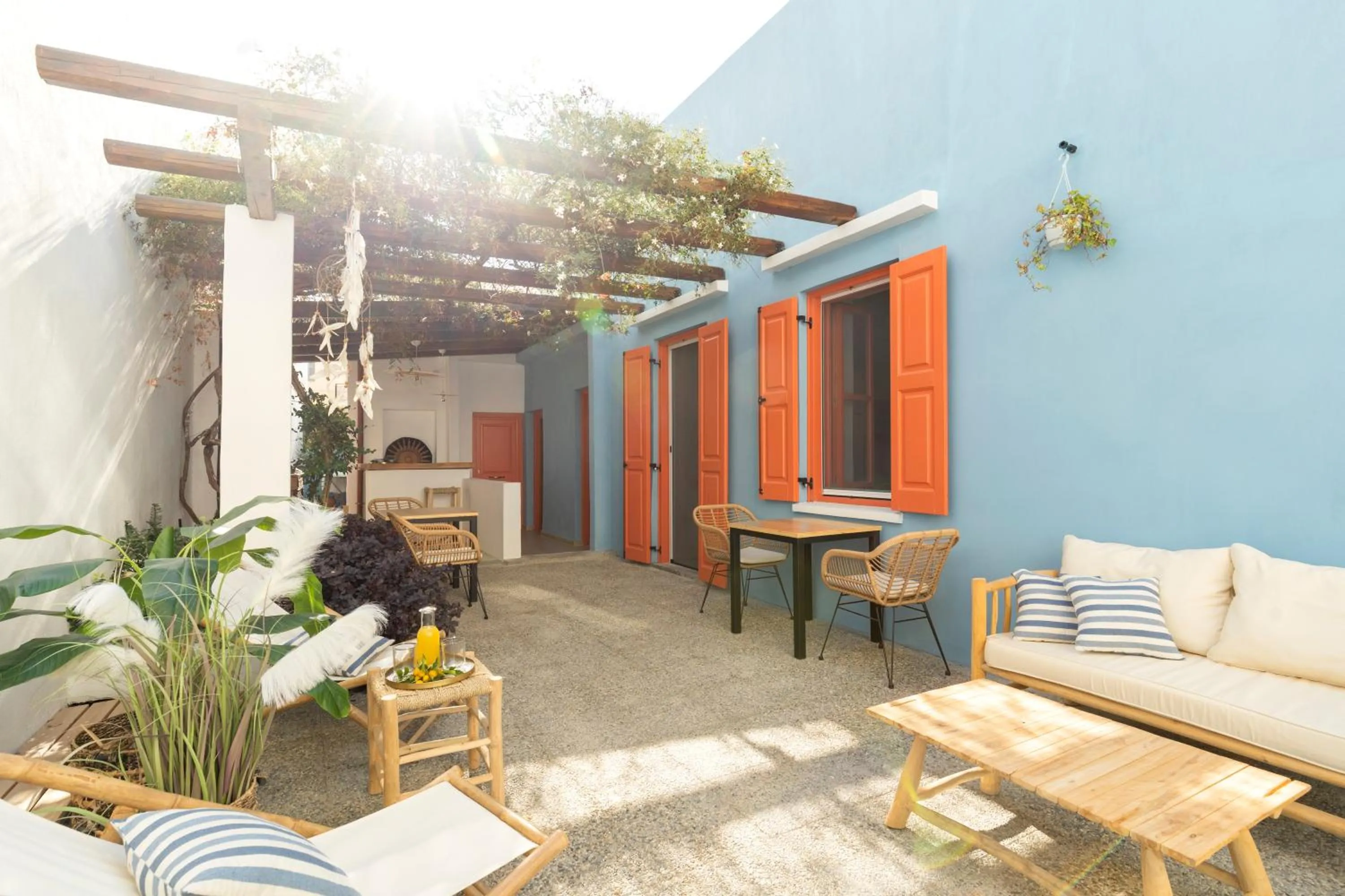Patio in Blue Jasmine Suites