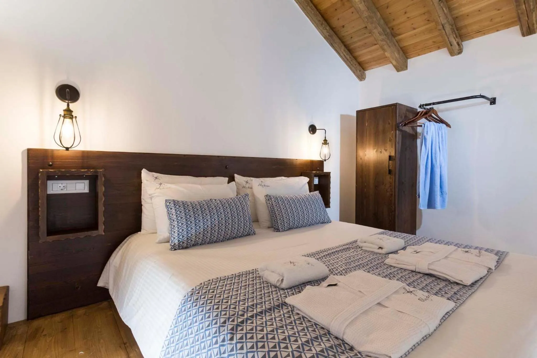 Bedroom in Blue Jasmine Suites