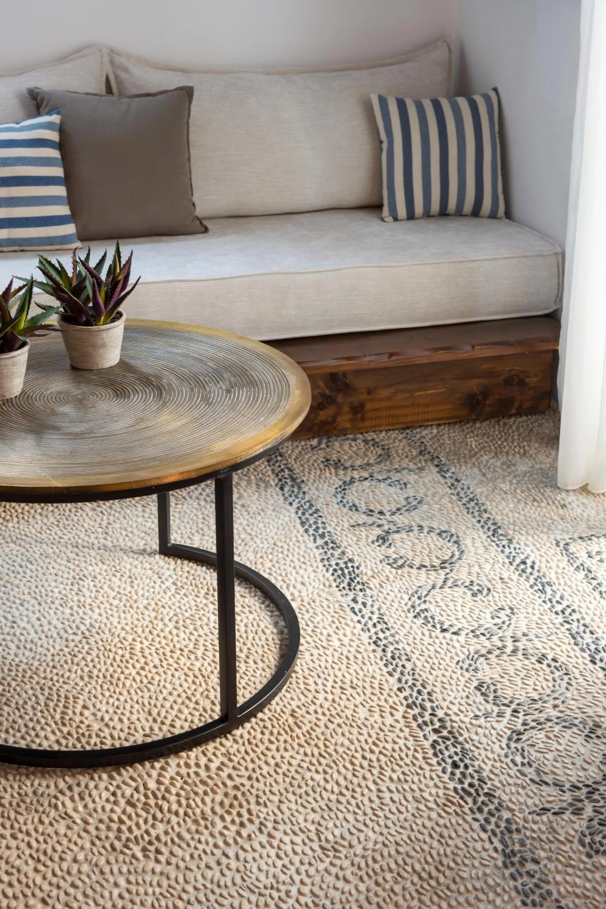 Living room in Blue Jasmine Suites