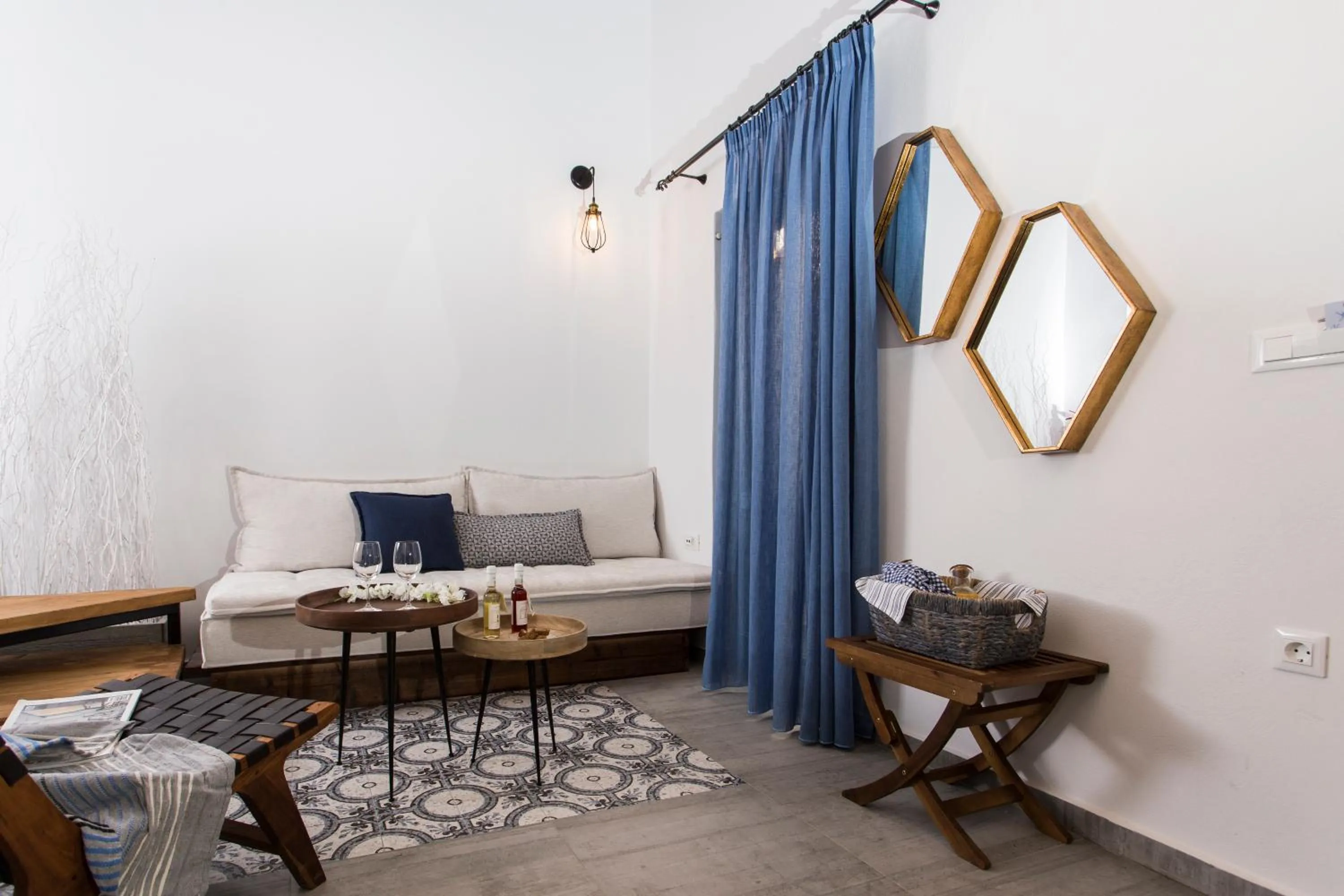 Living room in Blue Jasmine Suites