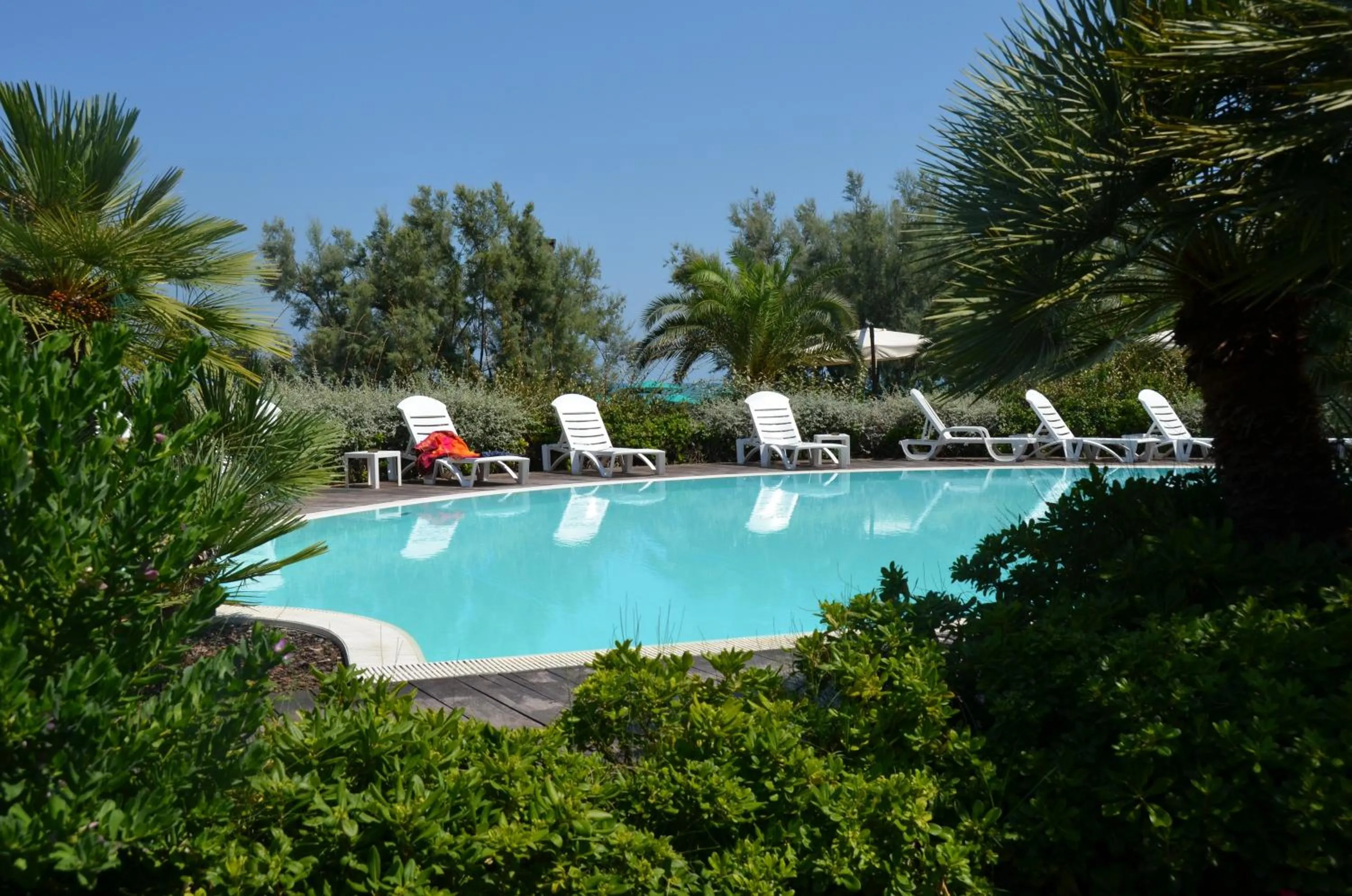 Swimming pool in Hotel Ambasciatori