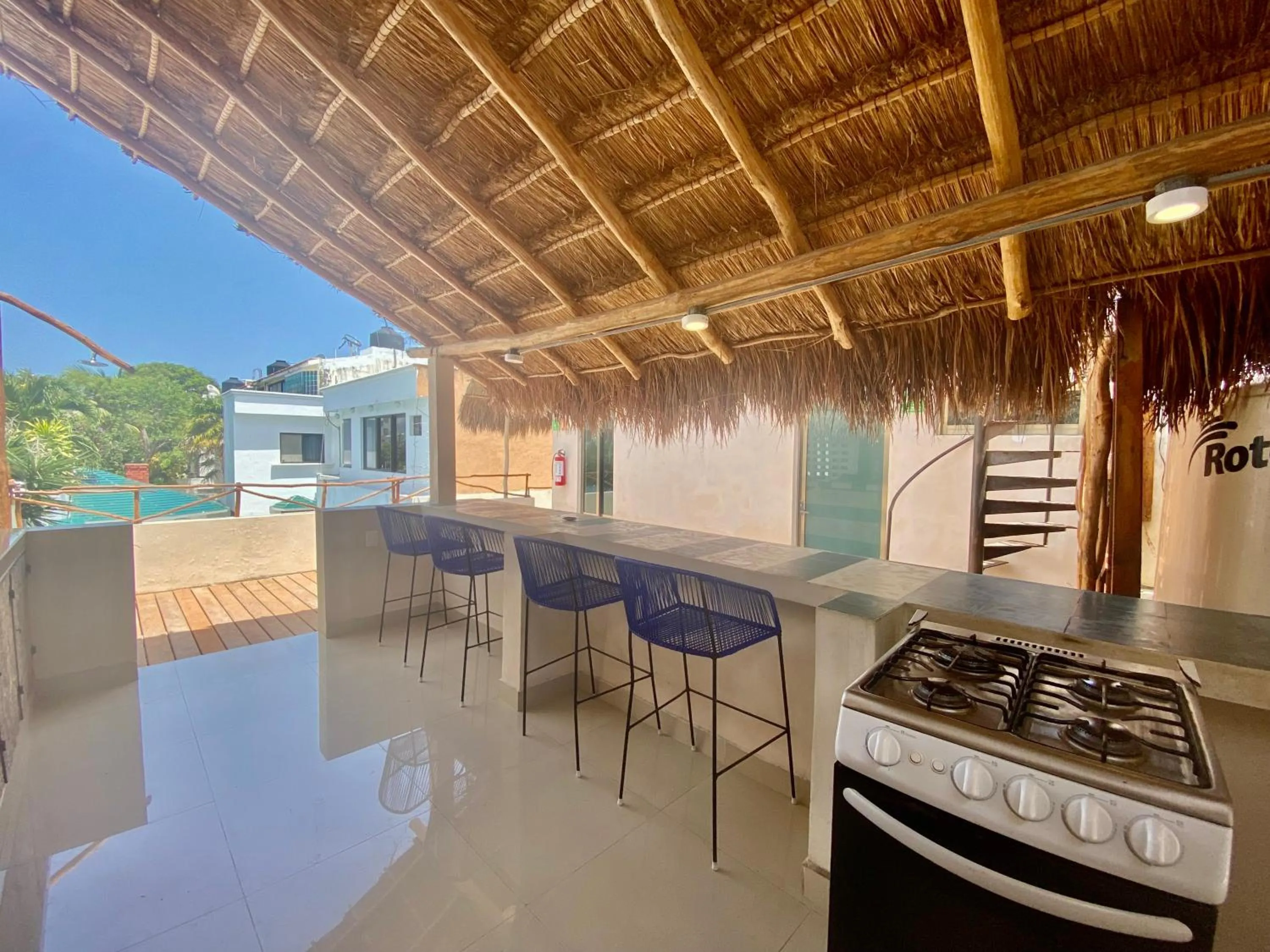 Kitchen or kitchenette in Casa Cielo Cancun