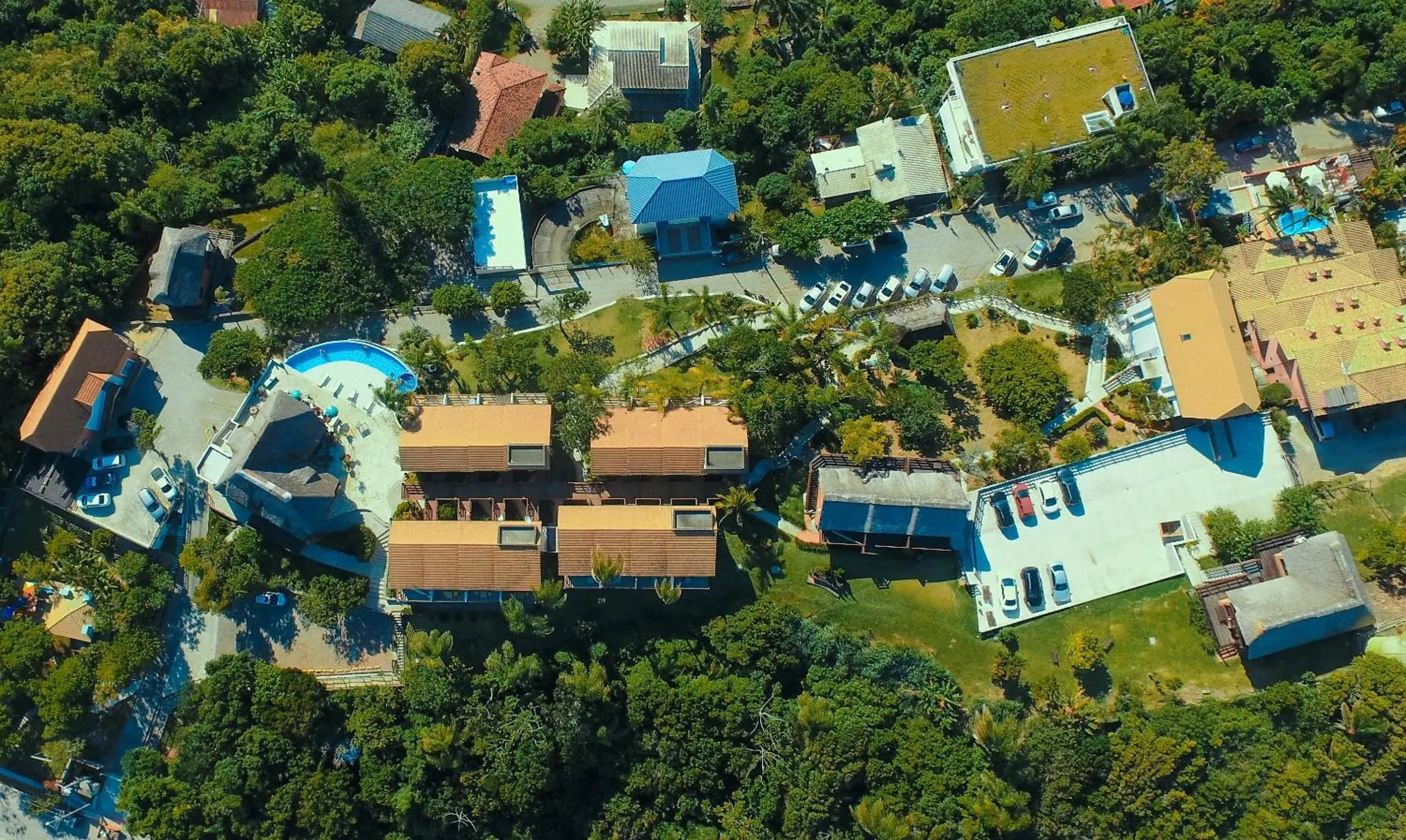 Bird's eye view in Pousada do Arvoredo Bird's eye view in Pousada do Arvoredo