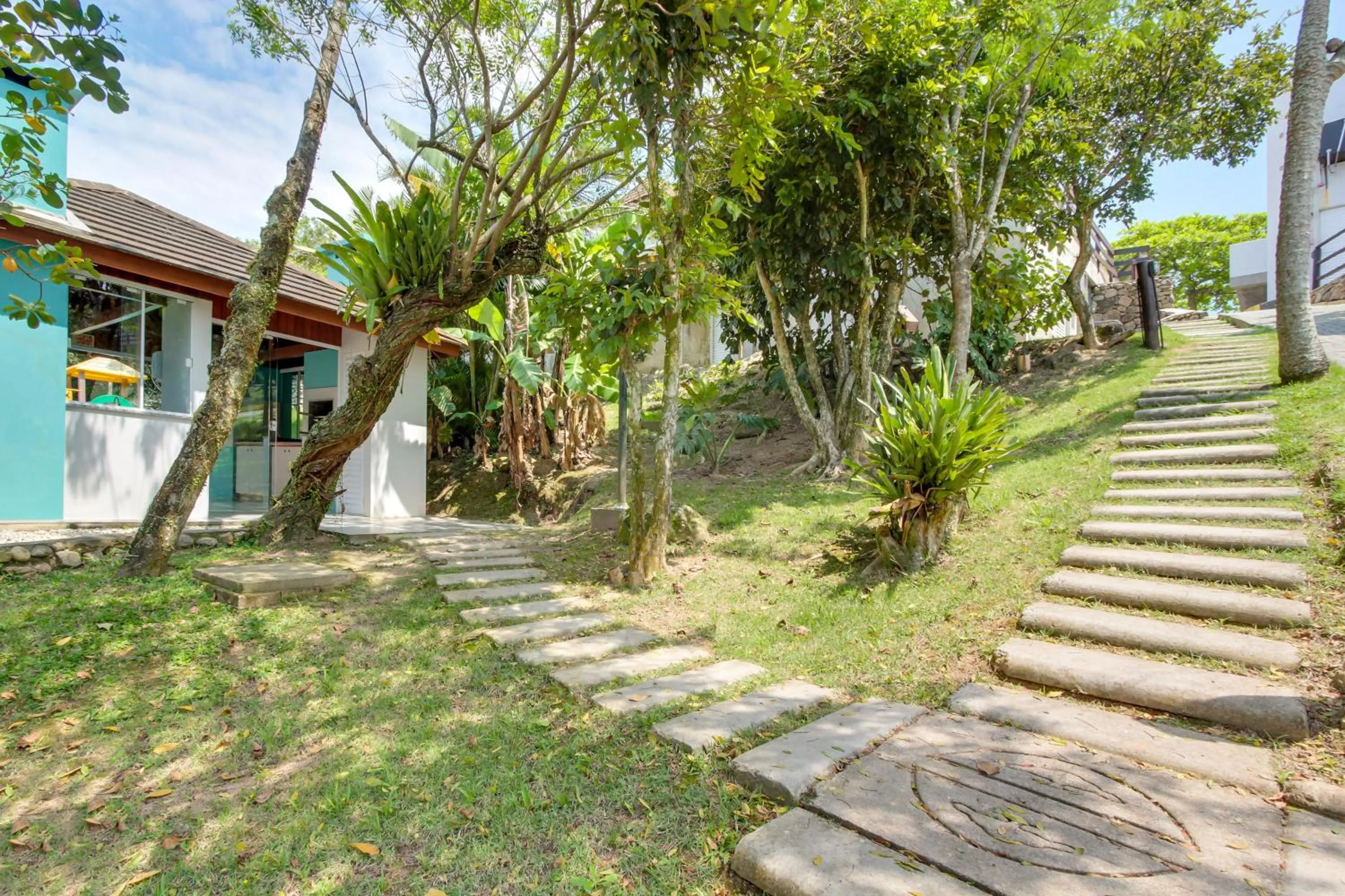 BBQ facilities in Pousada do Arvoredo