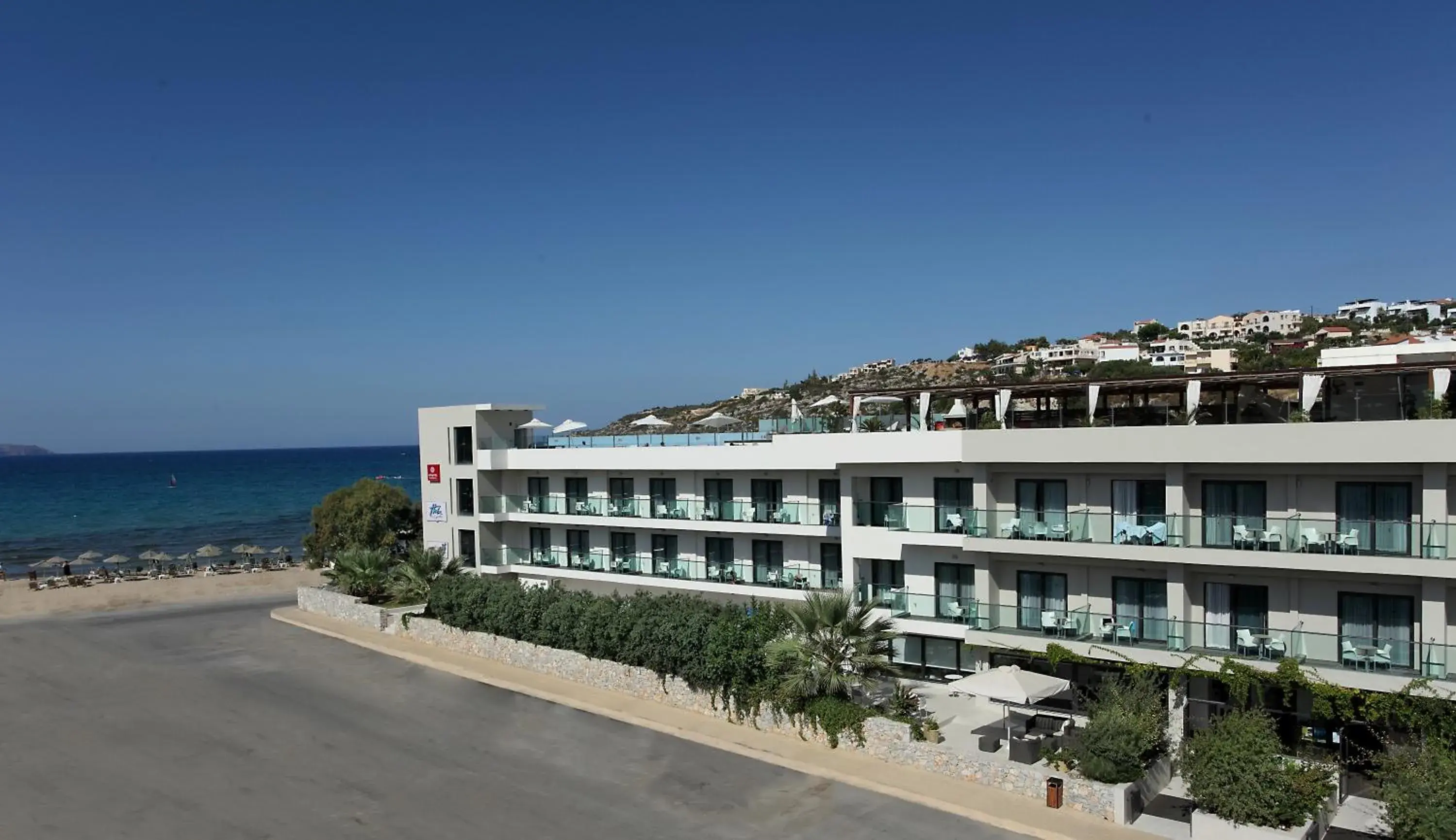 Property building in Almyrida Resort Property building in Almyrida Resort