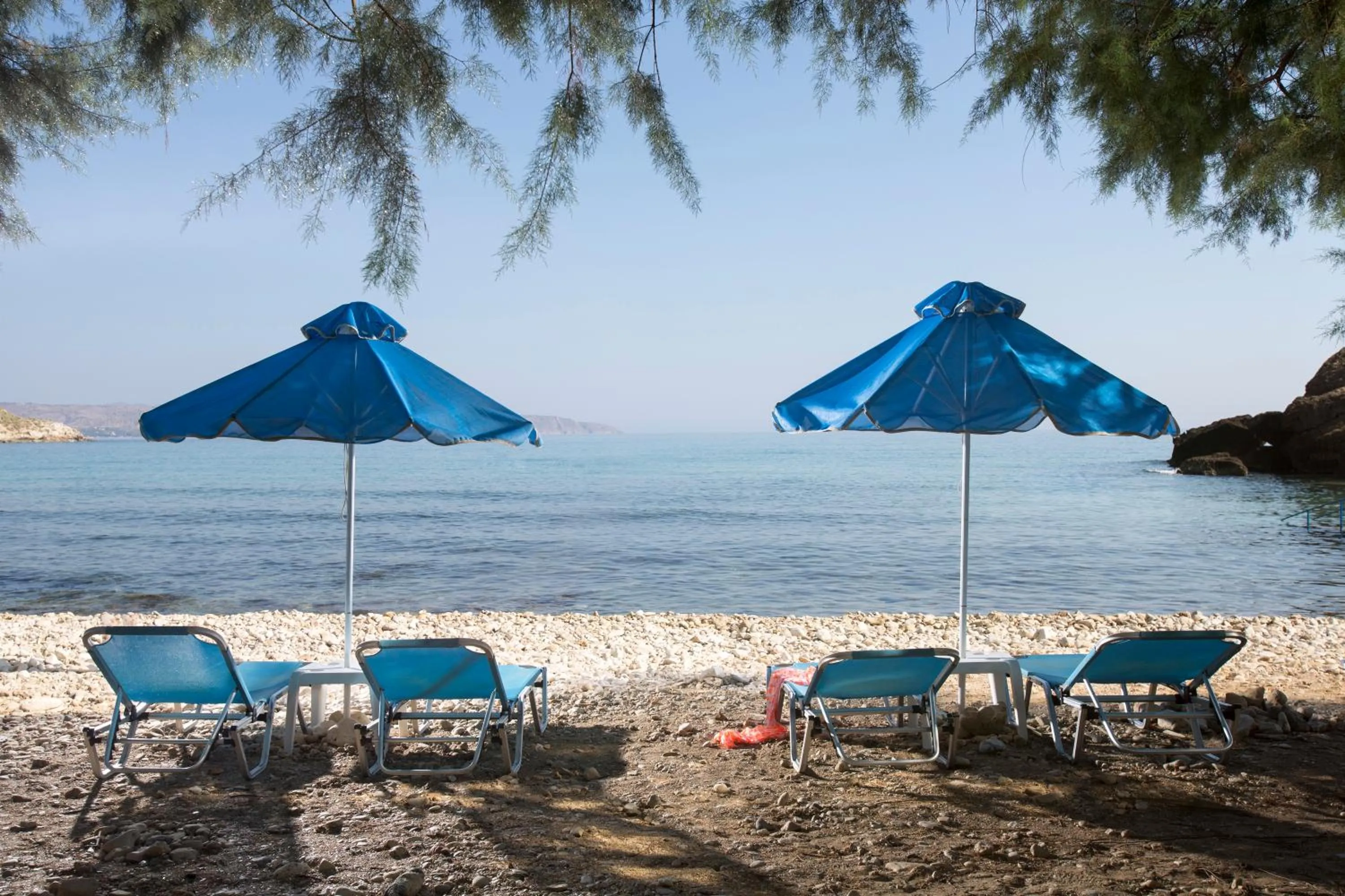 Beach in Almyrida Resort