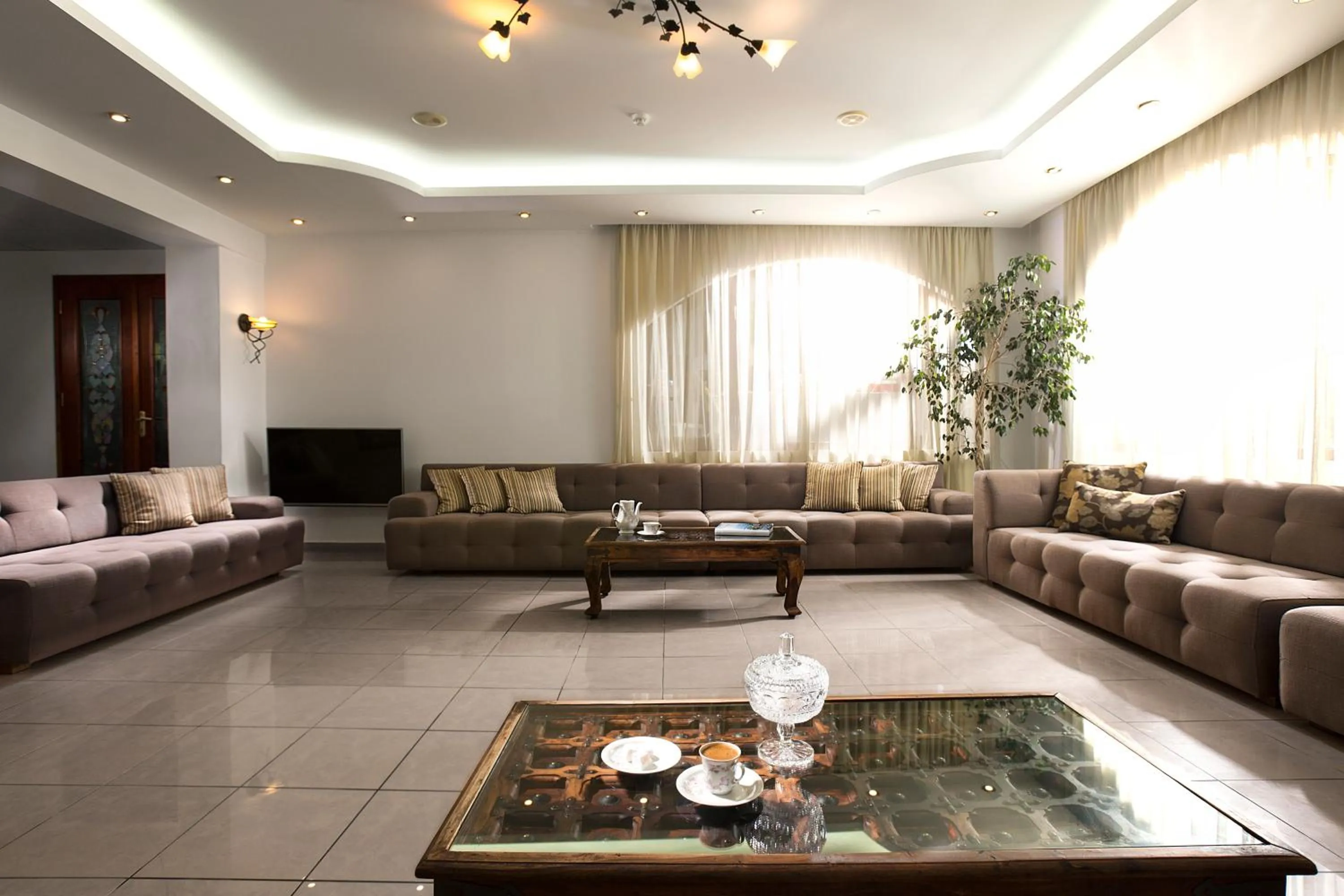 Lobby or reception in Almyrida Resort