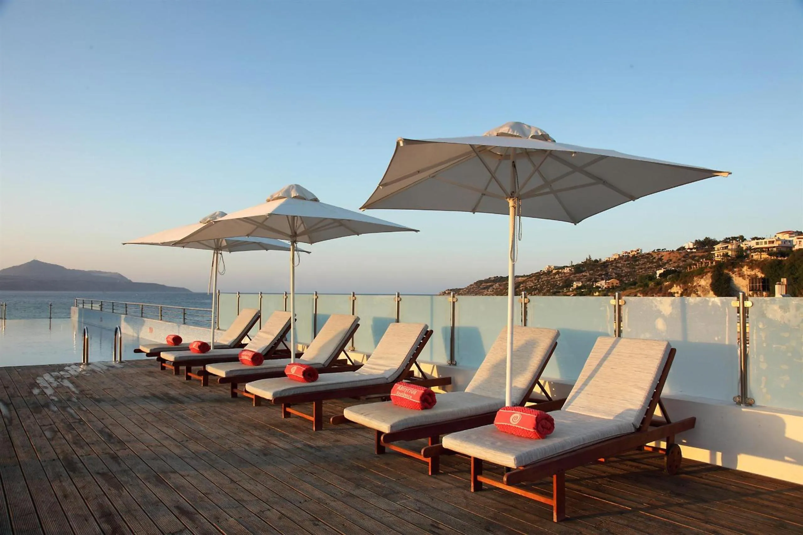 Balcony/Terrace in Almyrida Resort
