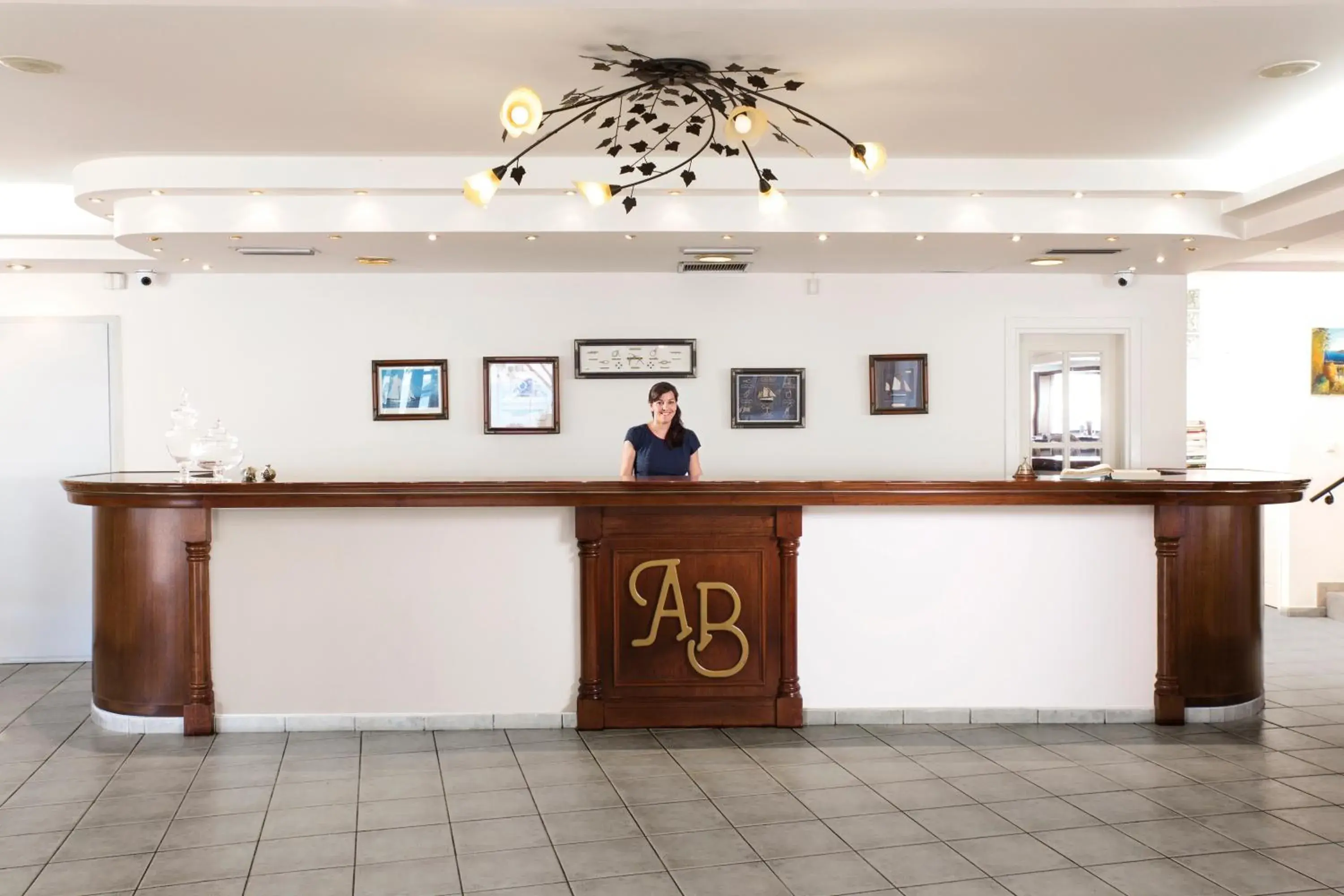 Lobby or reception in Almyrida Resort Lobby or reception in Almyrida Resort