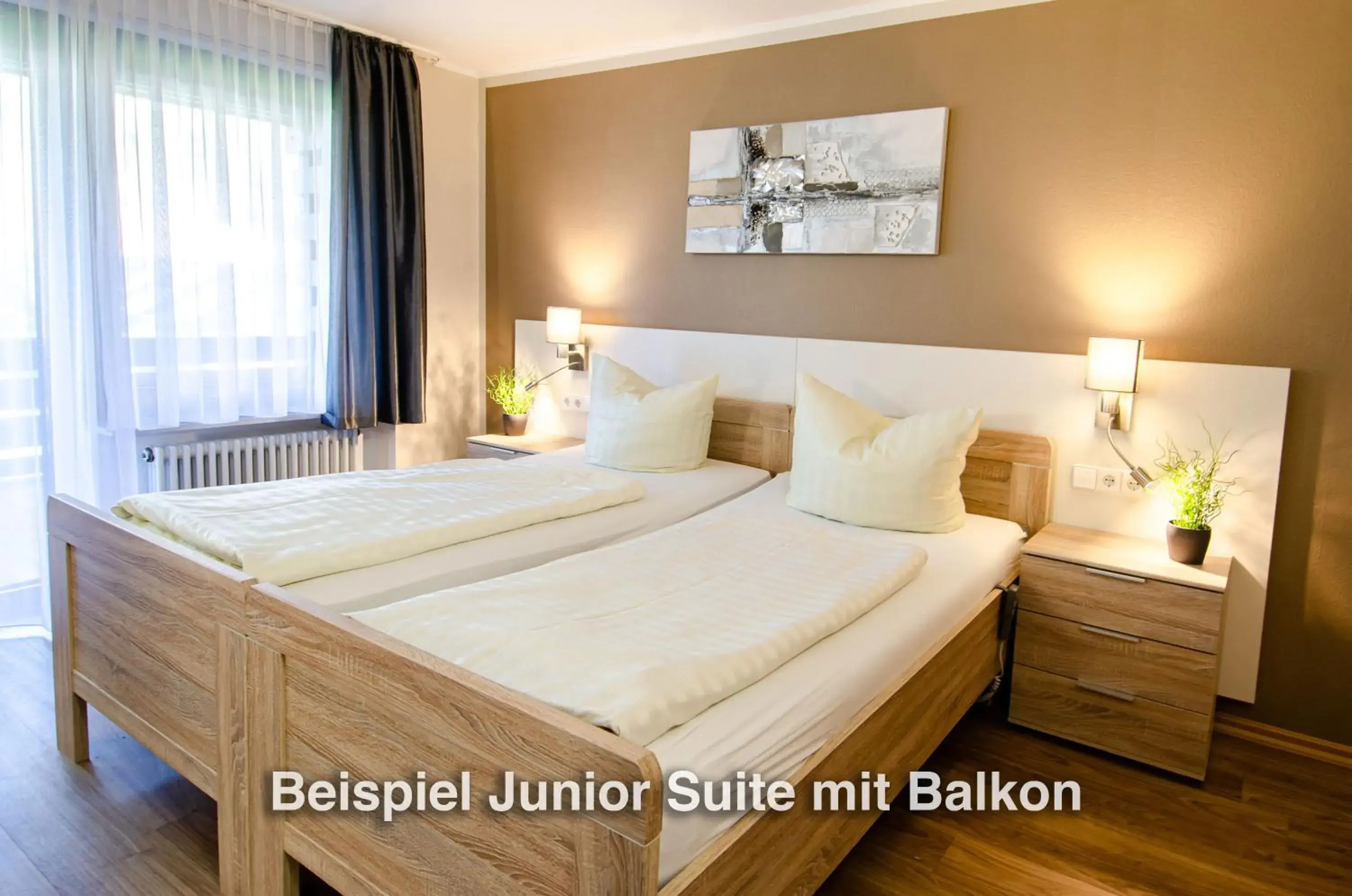 Junior Suite with Balcony - single occupancy in Kurgarten-Hotel Junior Suite with Balcony - single occupancy in Kurgarten-Hotel