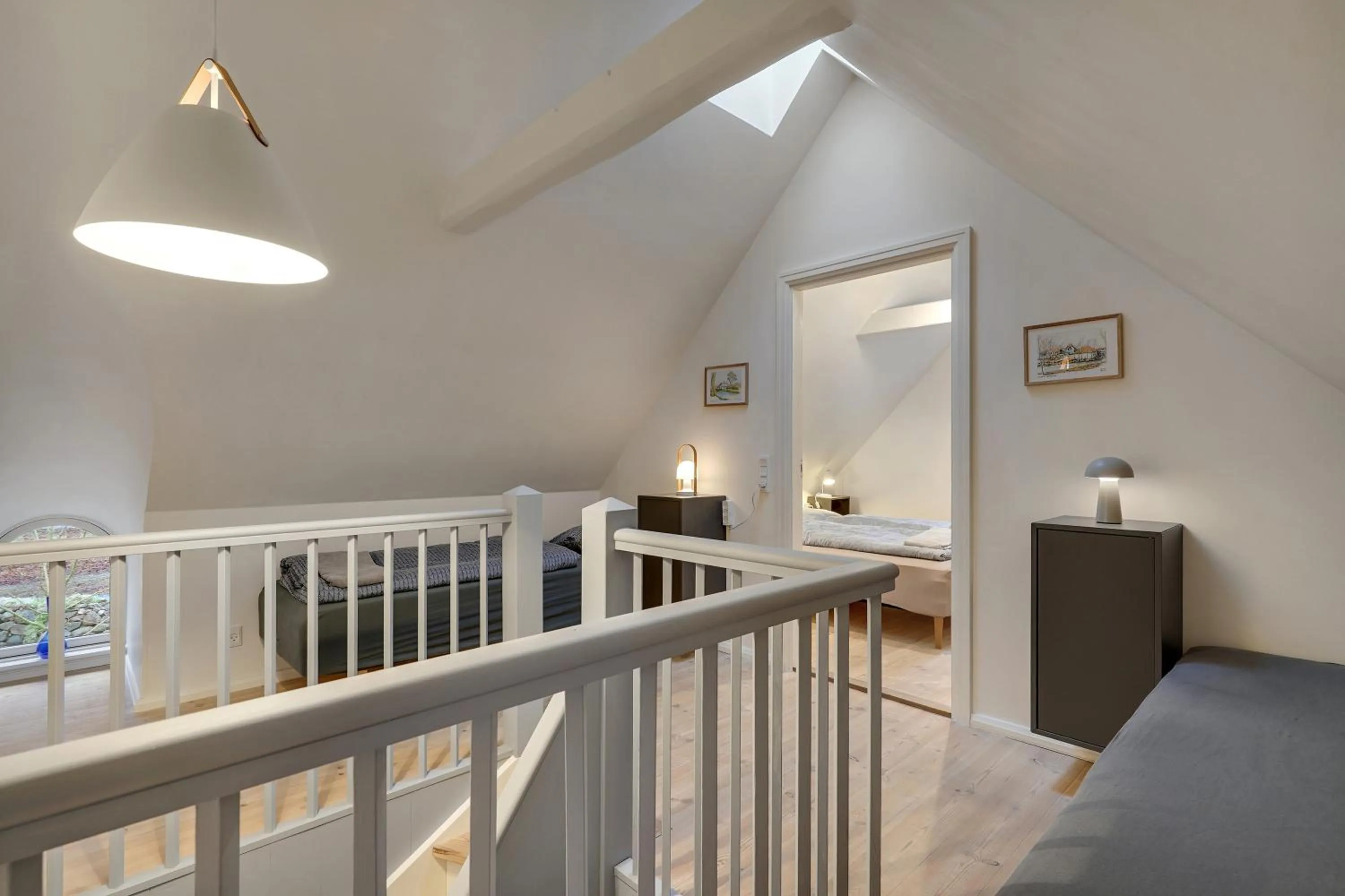 Bedroom in Hørhavegården B&B