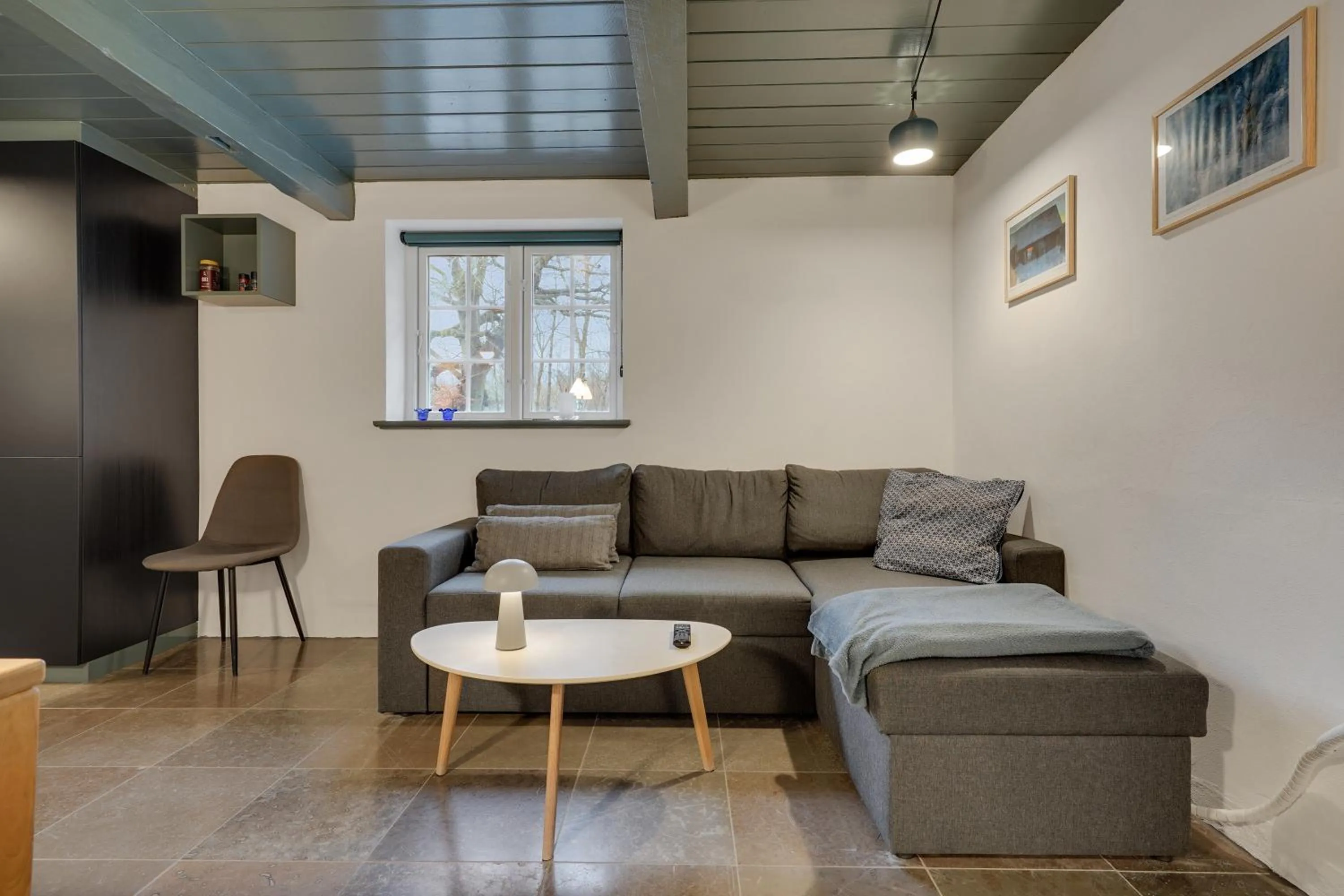 Living room in Hørhavegården B&B