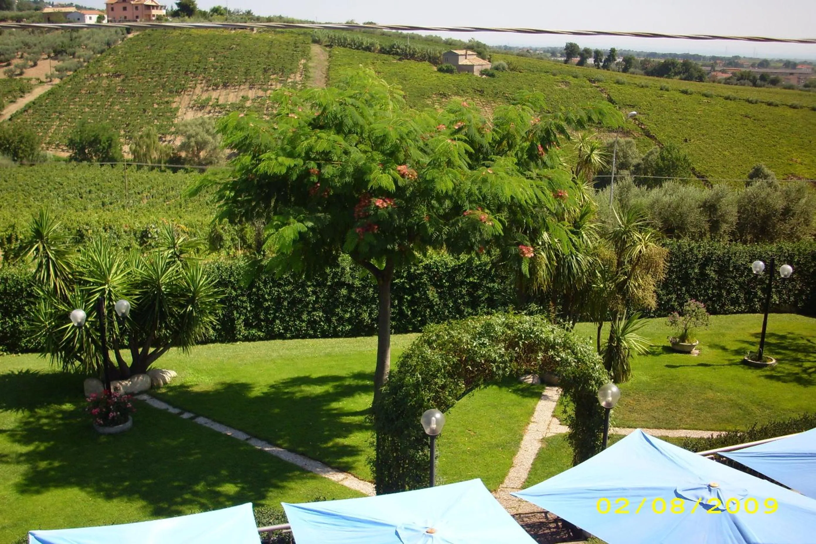 Garden in Hotel Residence Eden