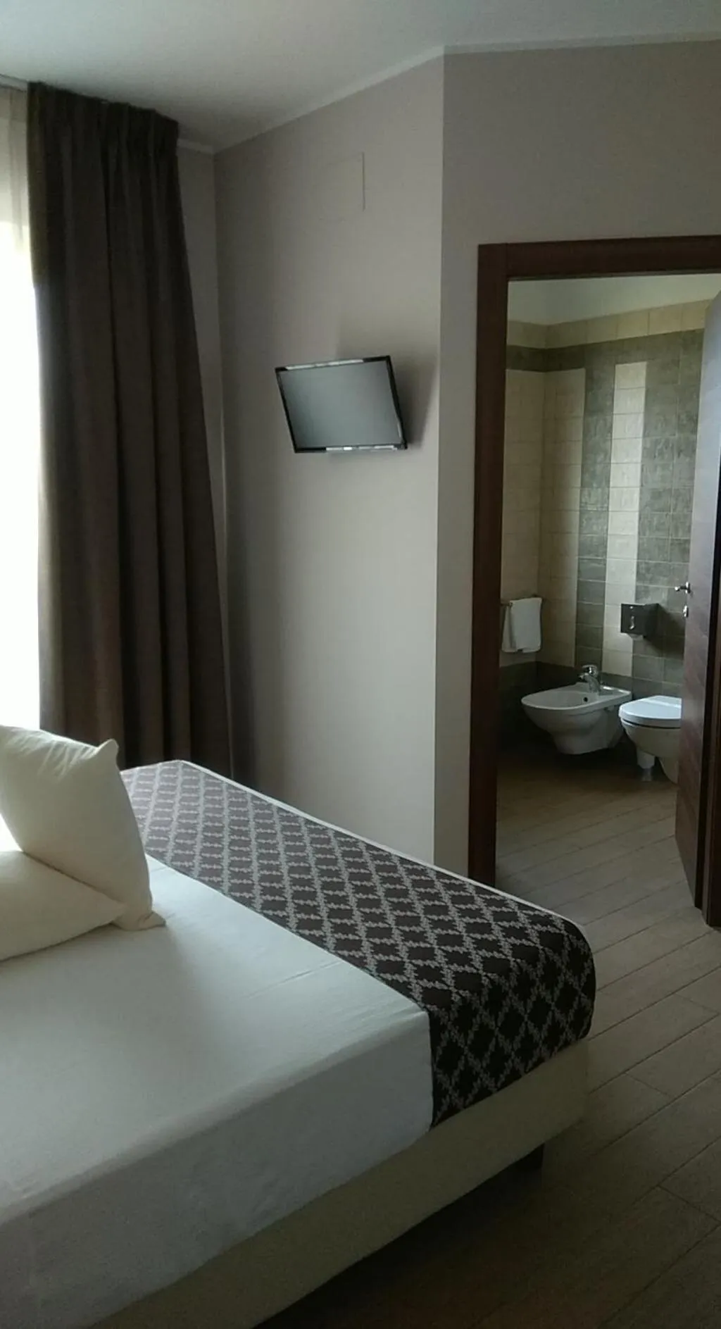 Bedroom, Bed in Hotel Residence Eden