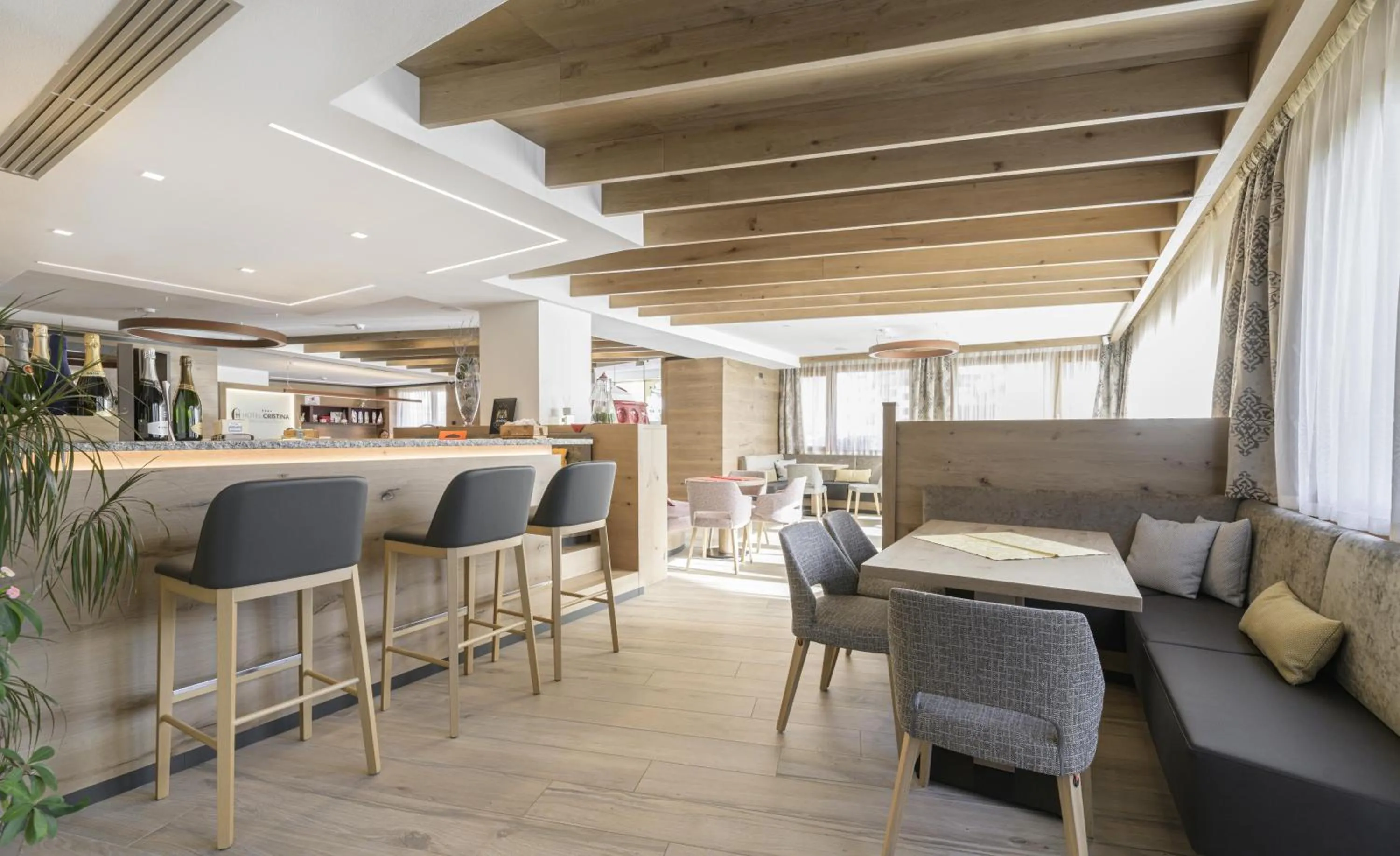 Lobby or reception in Hotel Cristina