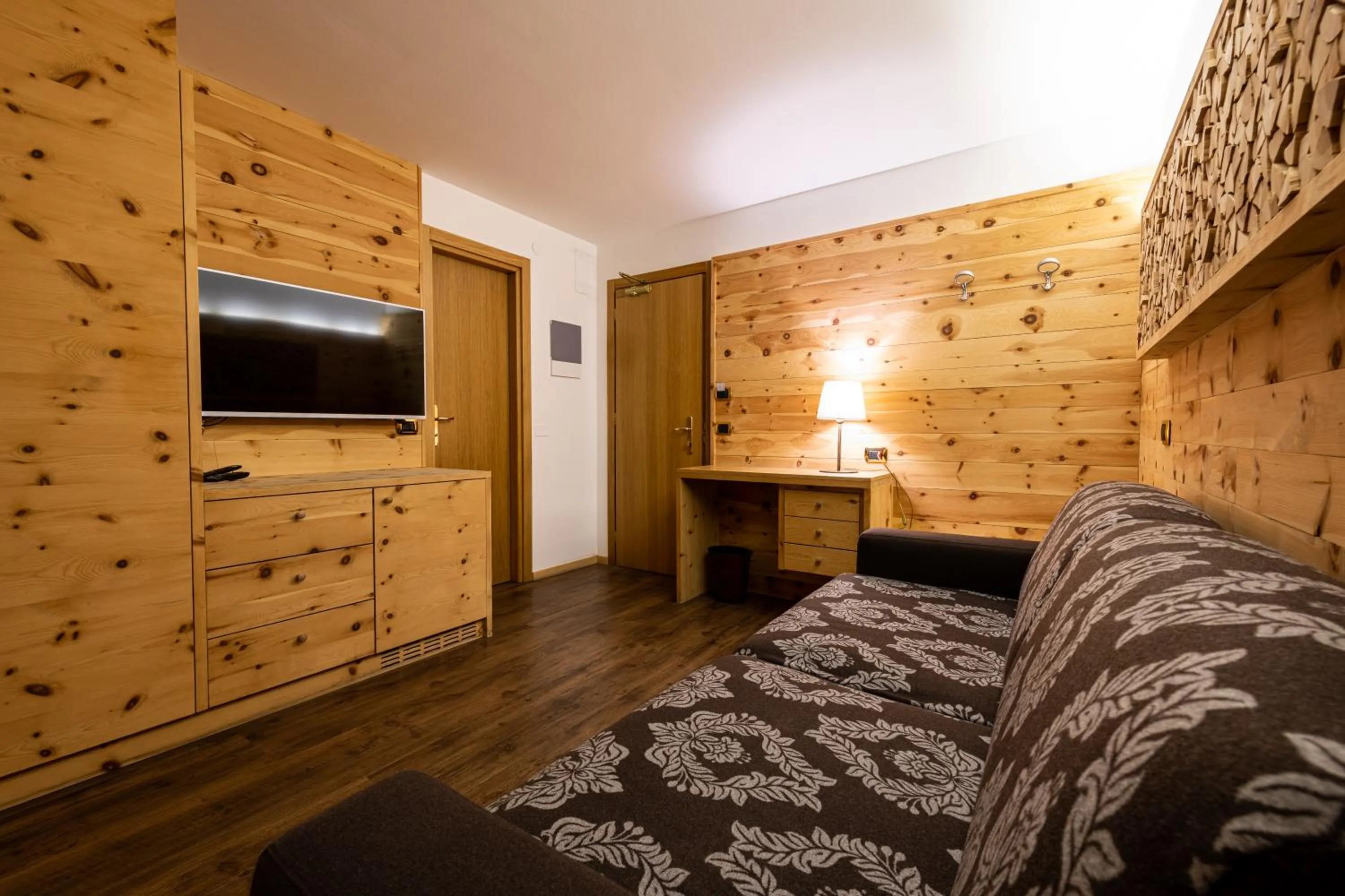 Bed in Hotel Cristina