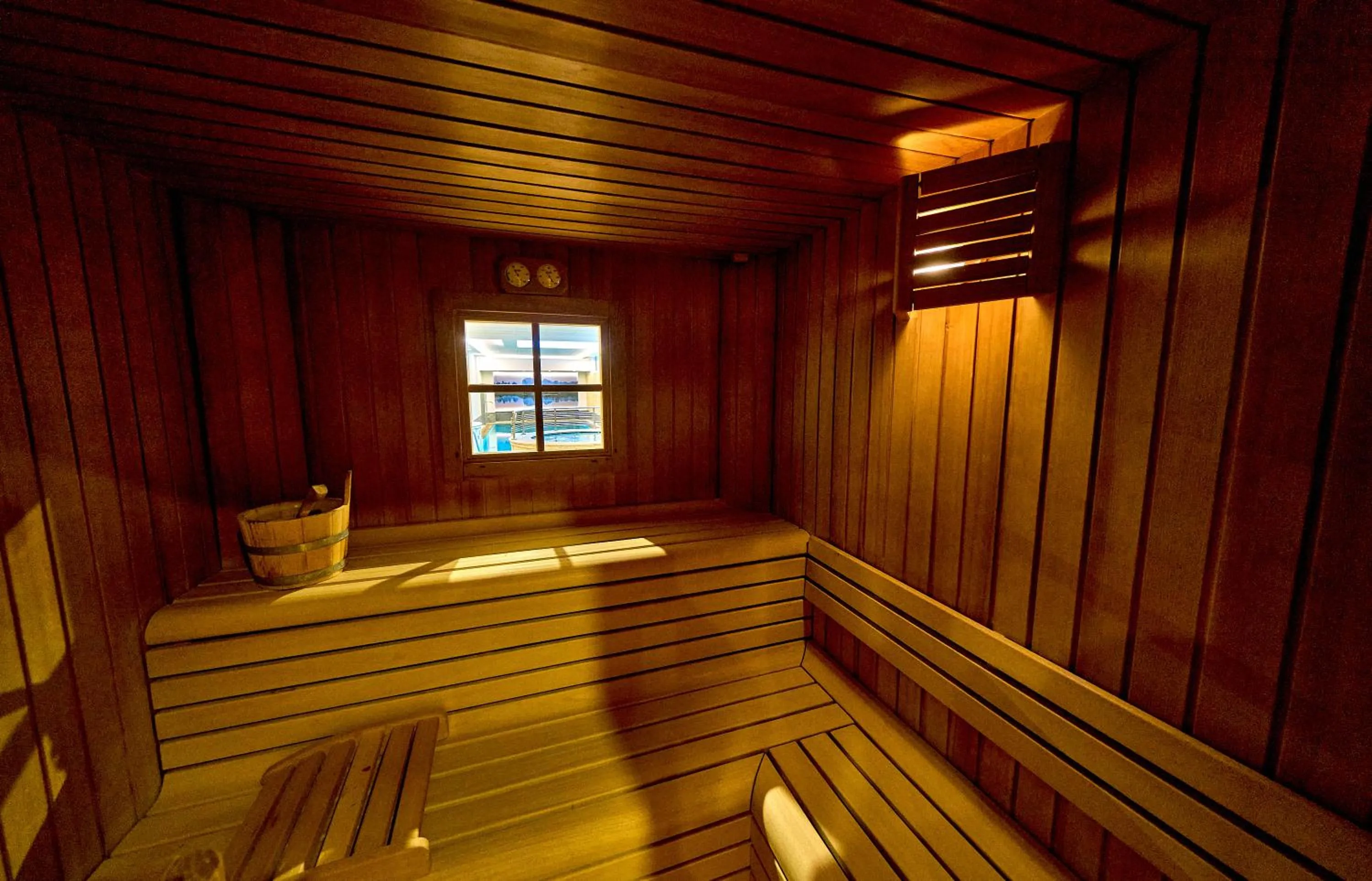 Sauna in Hotel Cristina