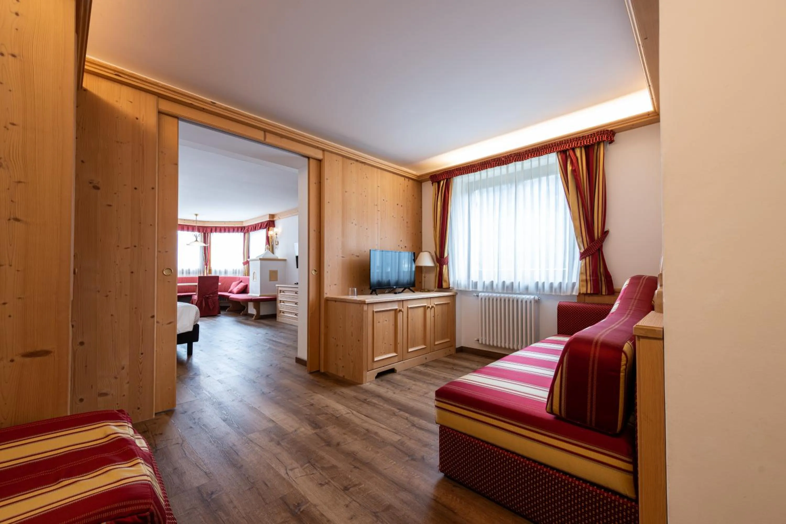 Bed in Hotel Cristina