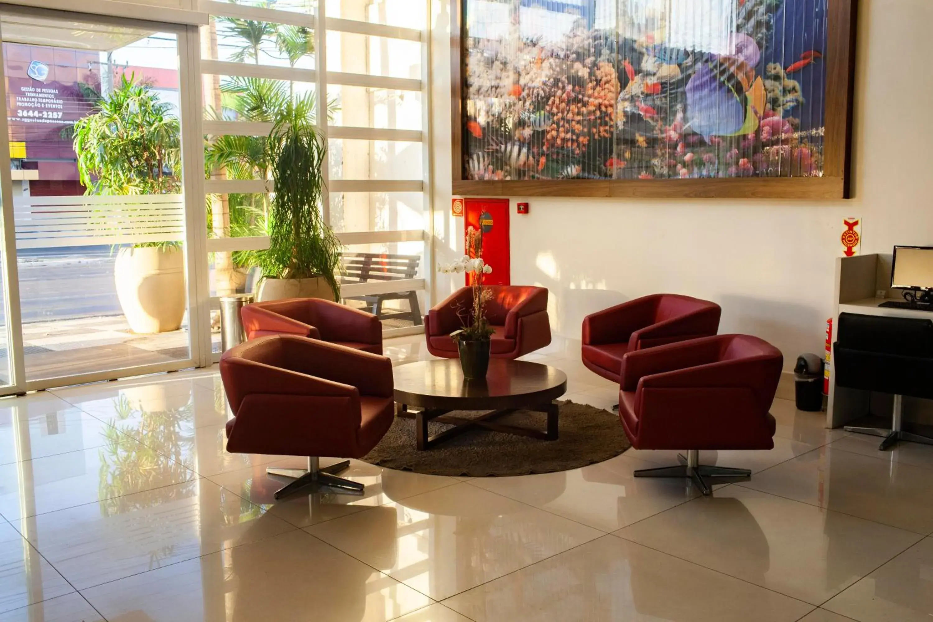 Lobby or reception in Hotel D'Luca Lobby or reception in Hotel D'Luca