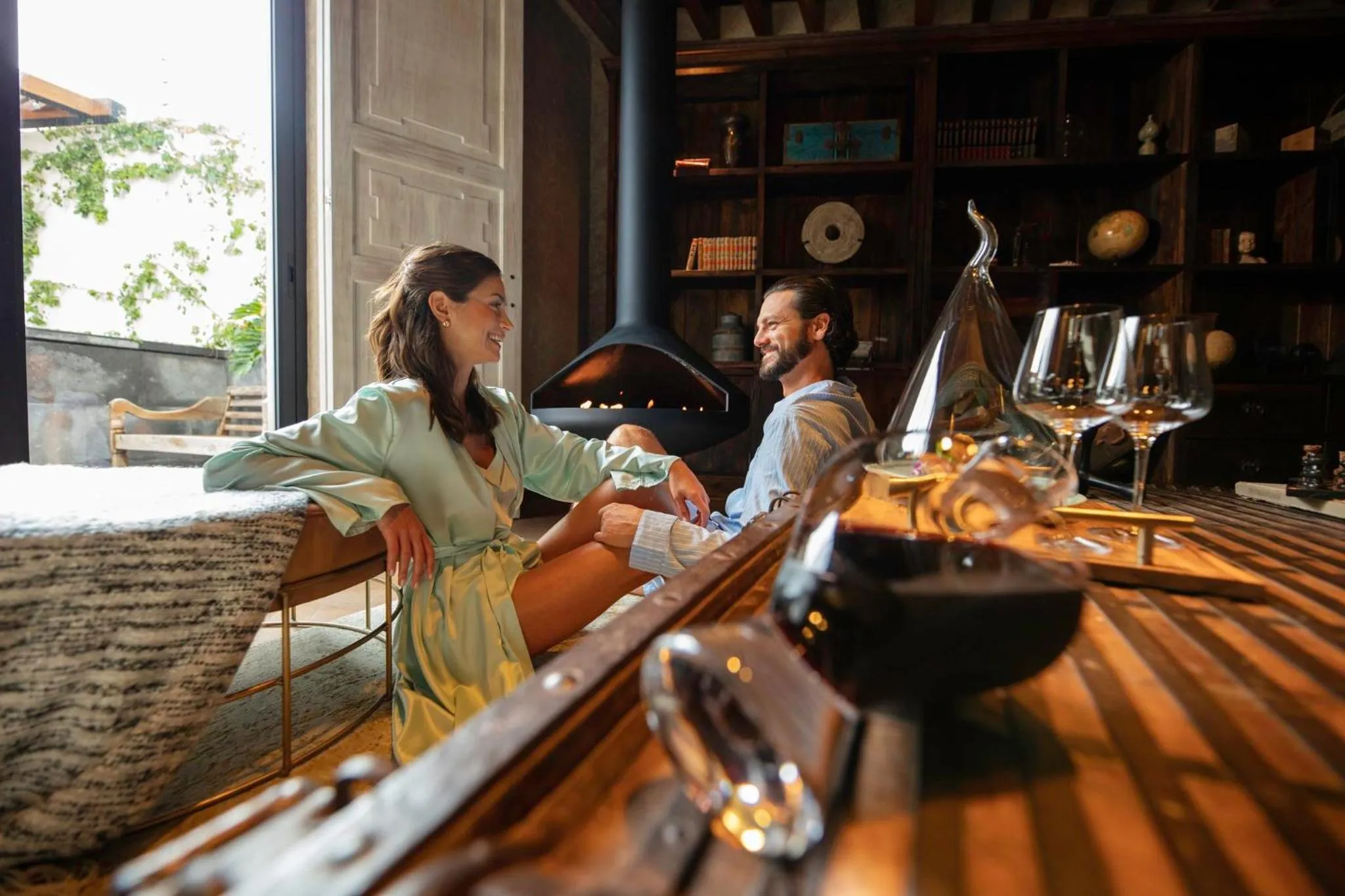 Living room in Live Aqua San Miguel de Allende
