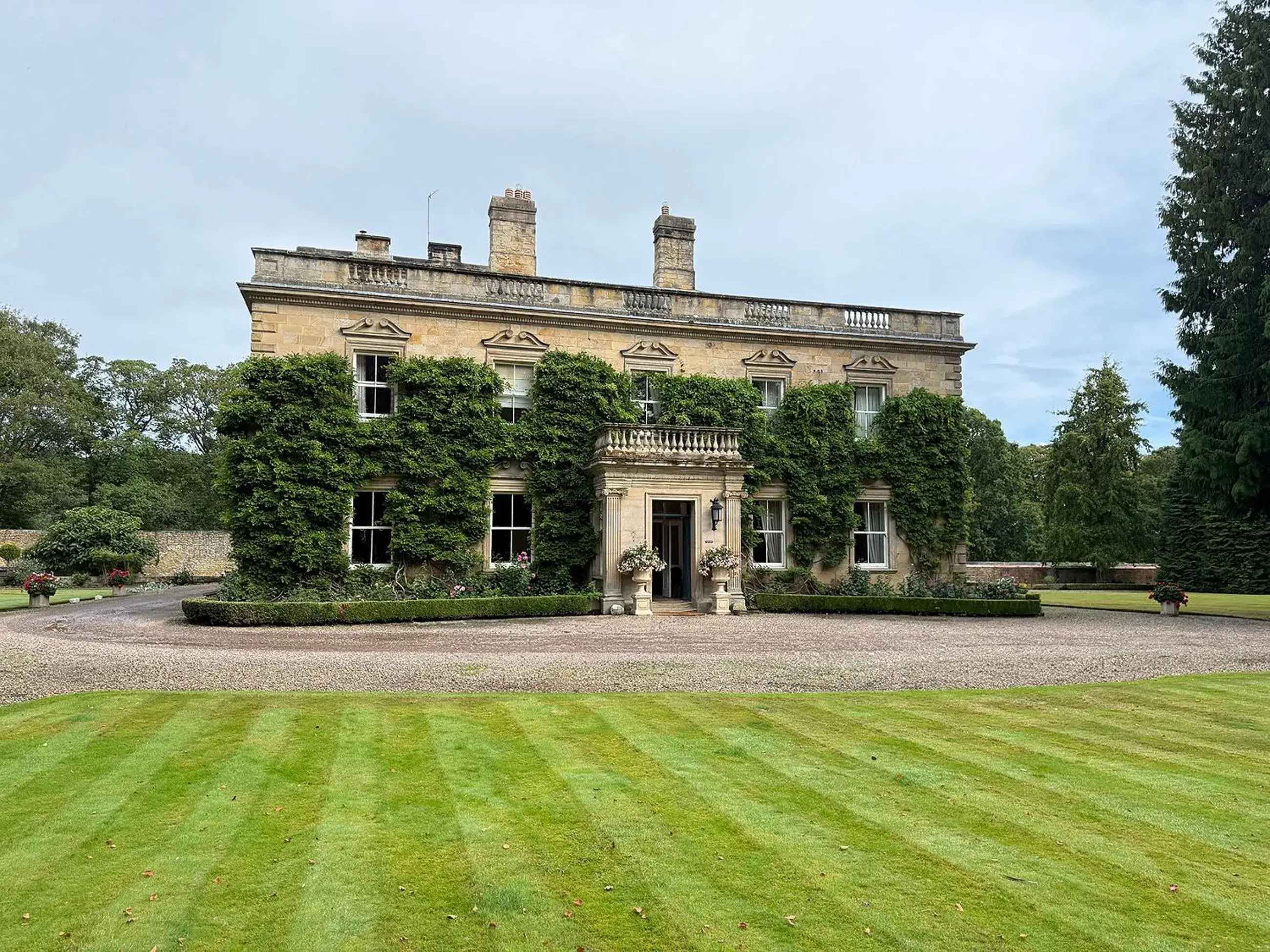 Property building in Eshott Hall Property building in Eshott Hall