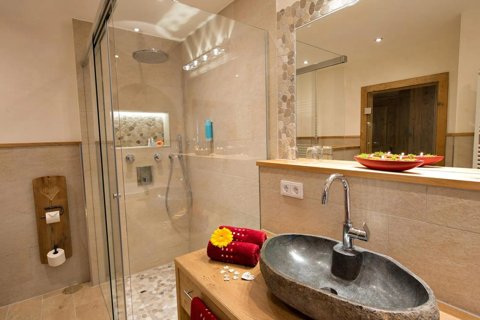 Shower in Wellness-Hotel ADLER