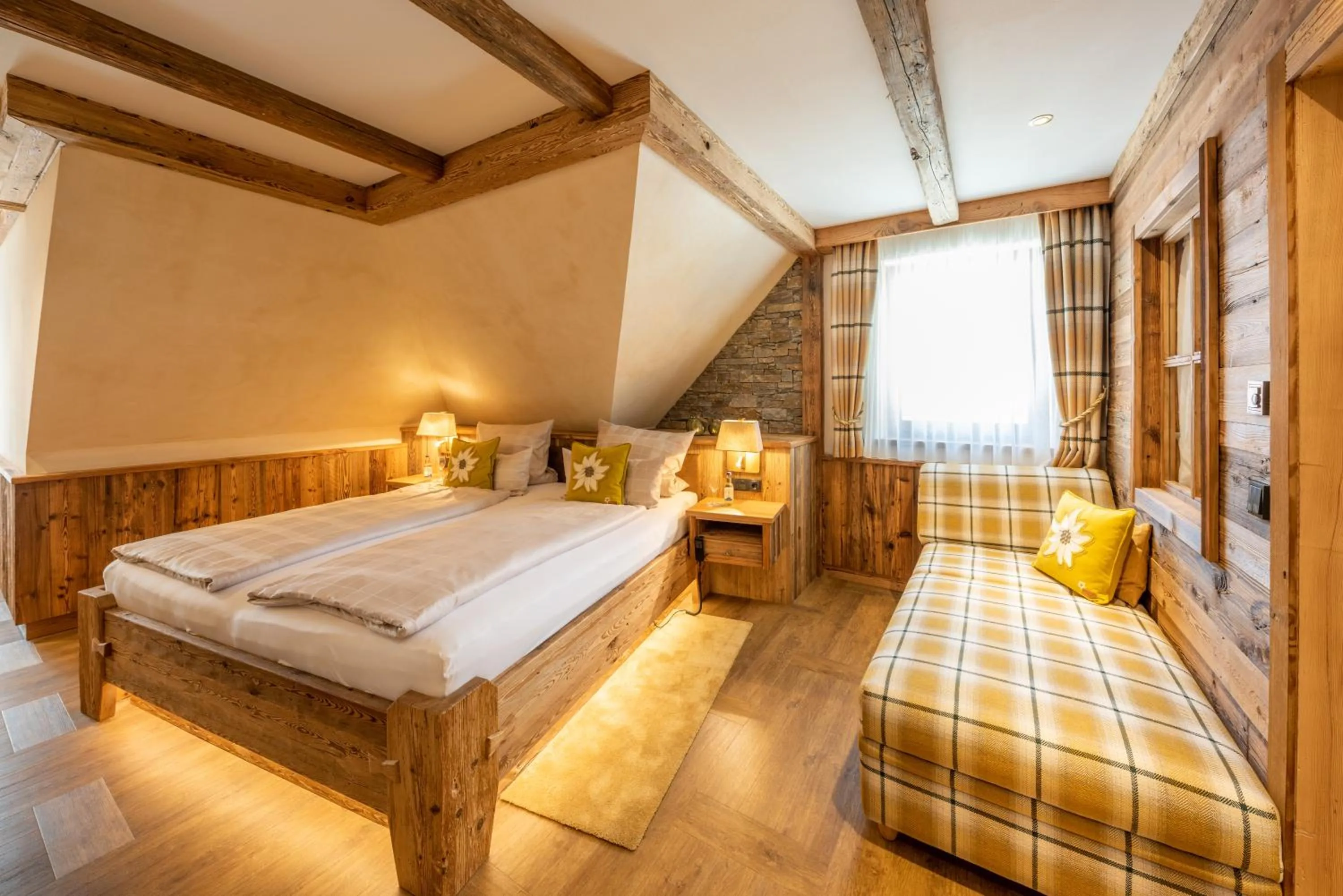 Bed in Wellness-Hotel ADLER