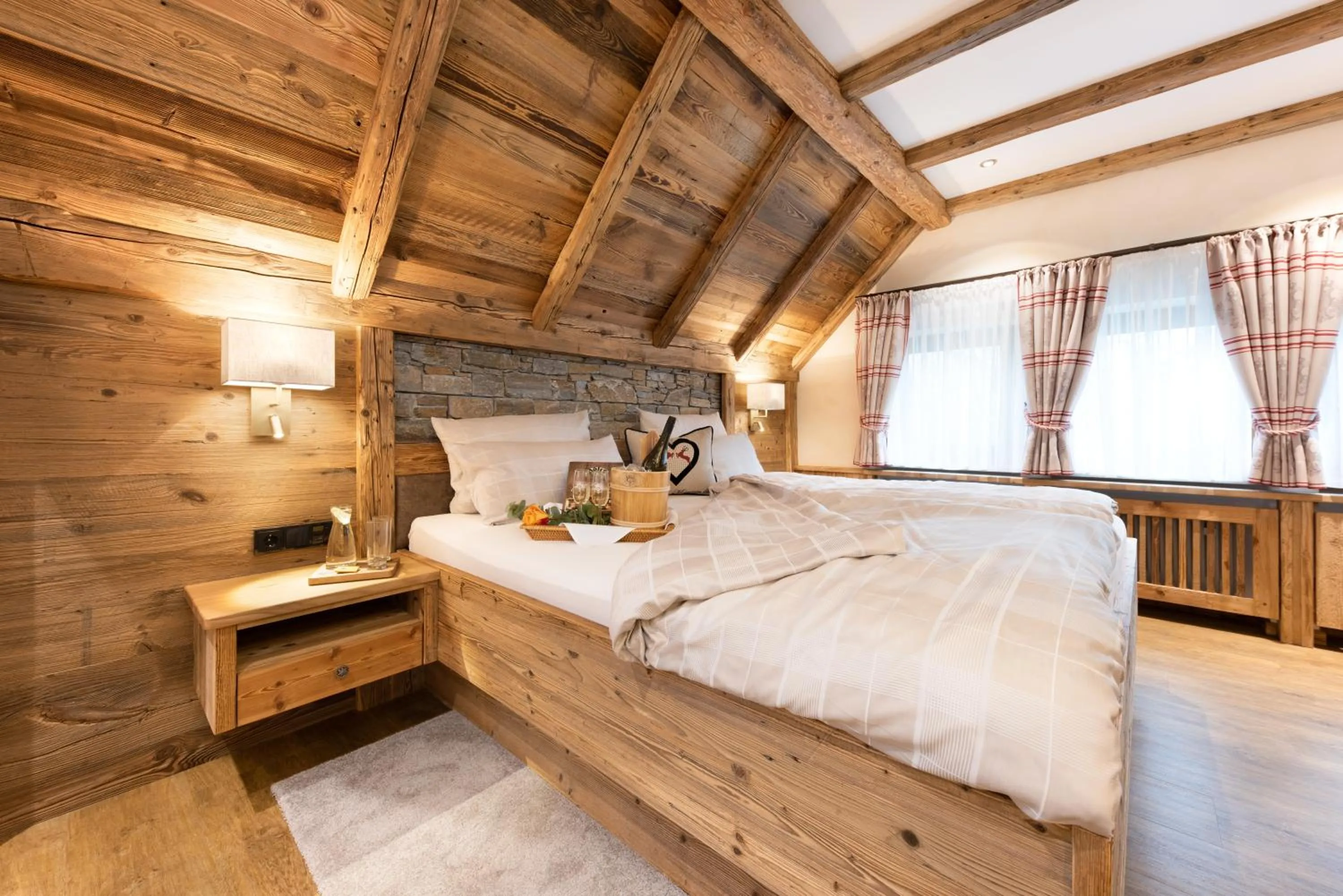 Bed in Wellness-Hotel ADLER