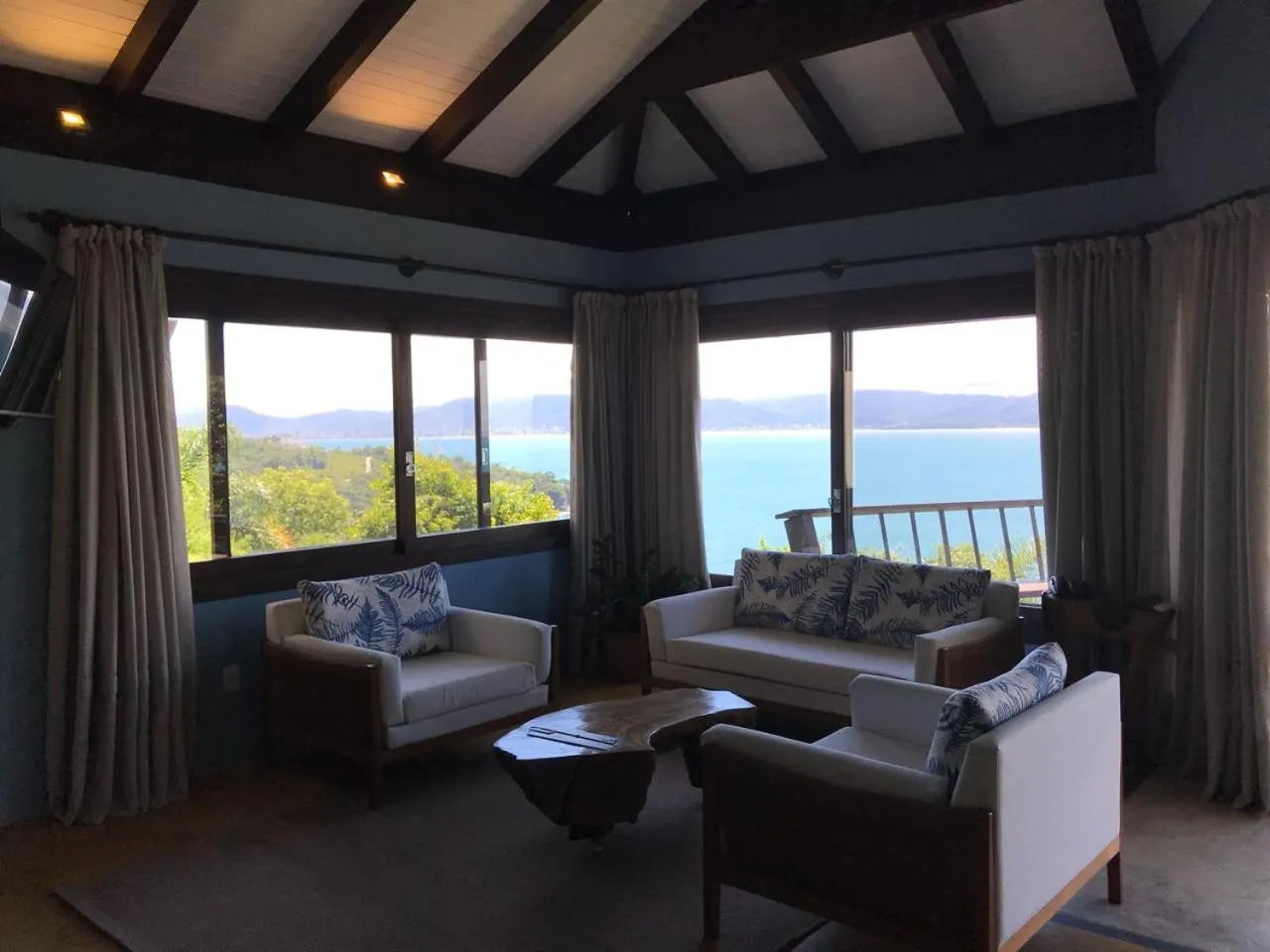 Living room in Resort Refúgio do Estaleiro