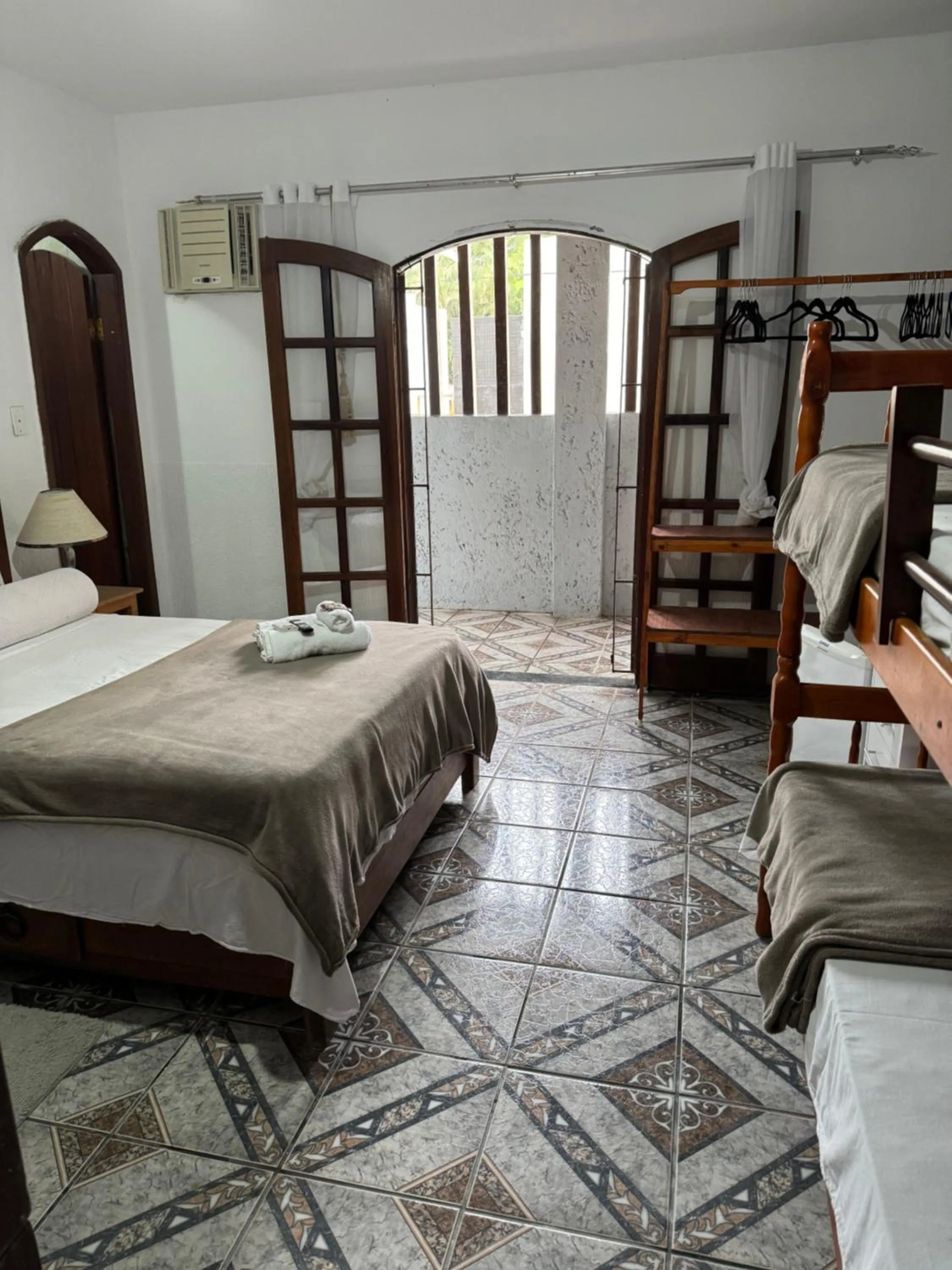 Bed in Pousada Sereia de Geriba