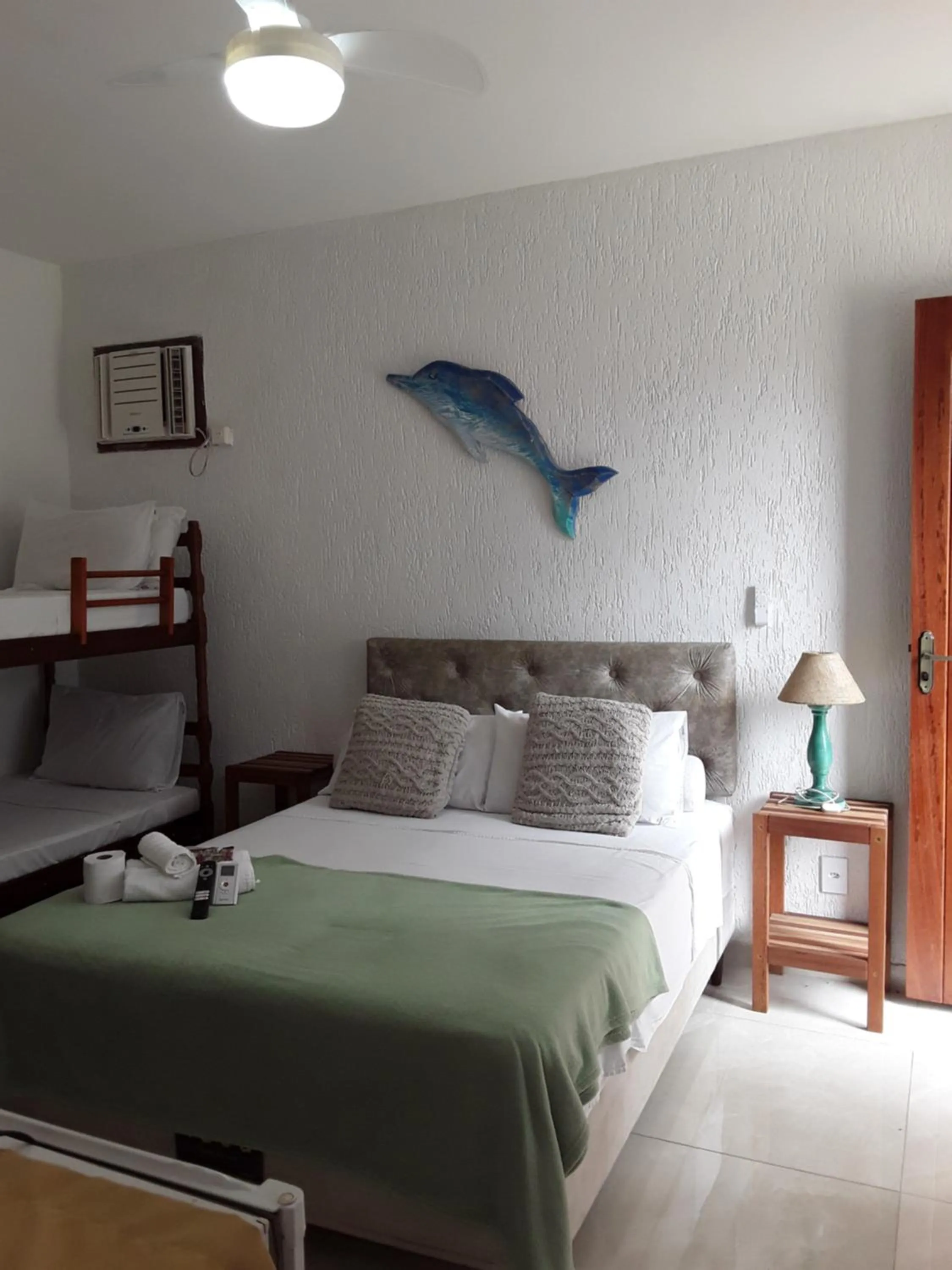 Bed in Pousada Sereia de Geriba