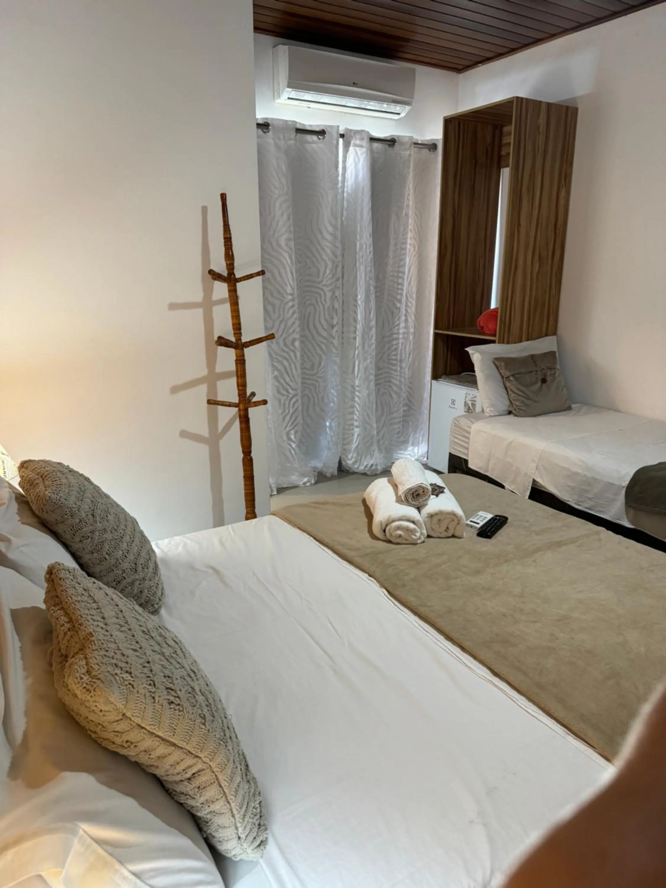 Bed in Pousada Sereia de Geriba