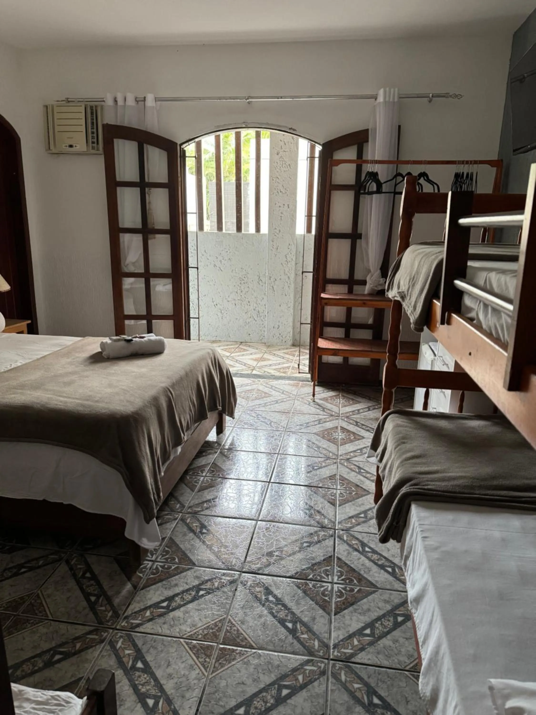 Bed in Pousada Sereia de Geriba