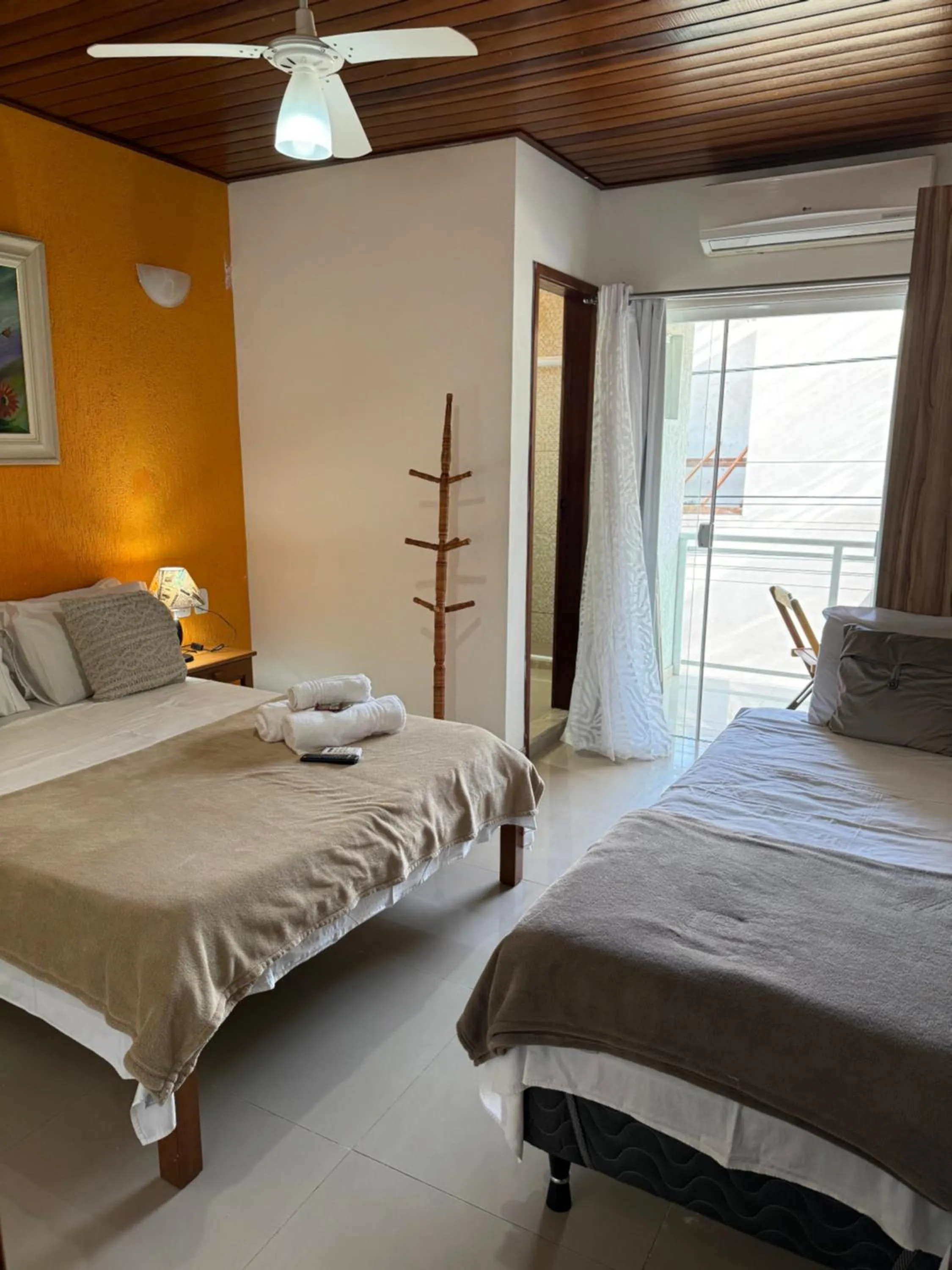 Bed in Pousada Sereia de Geriba