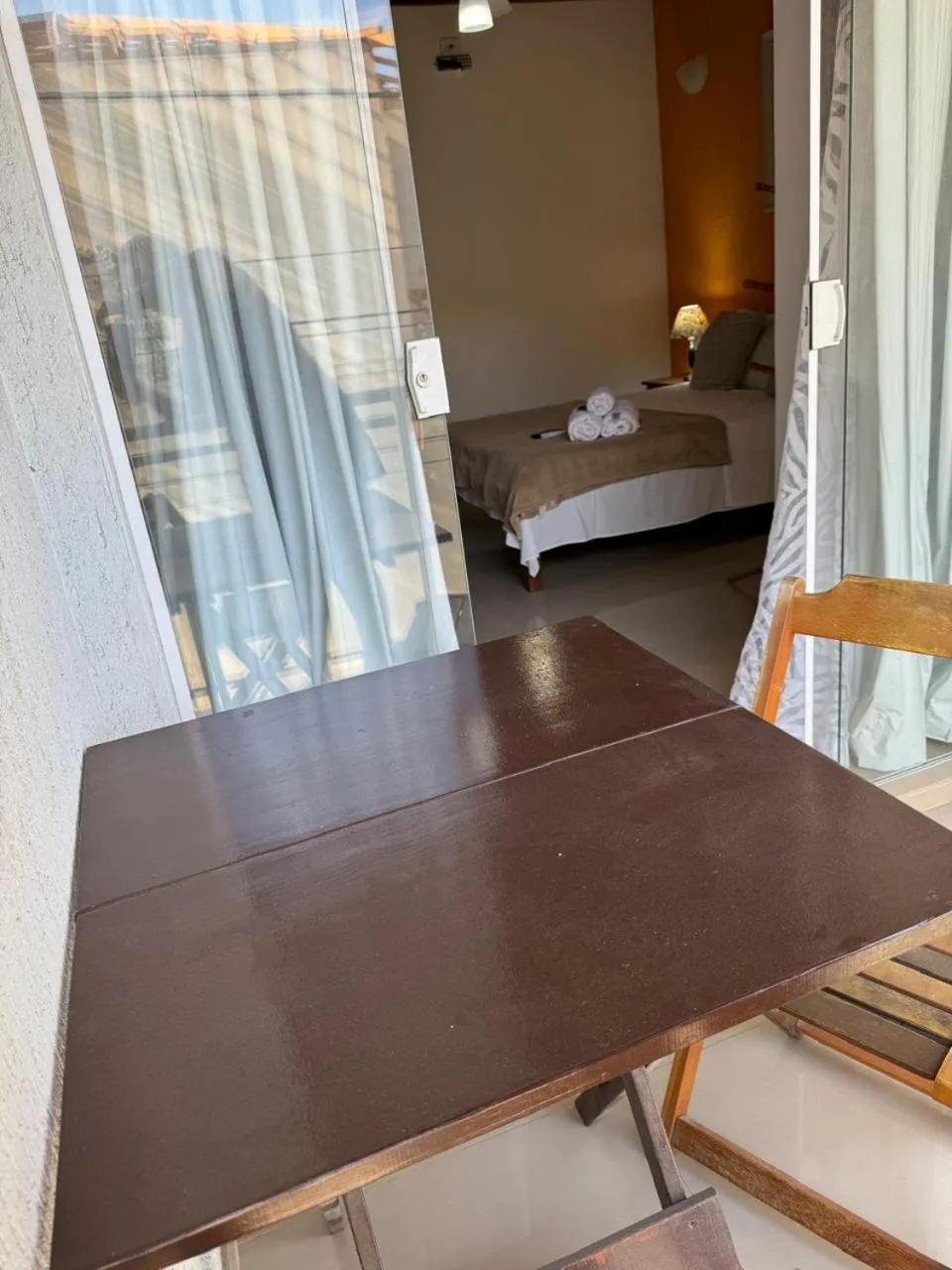 Bed in Pousada Sereia de Geriba