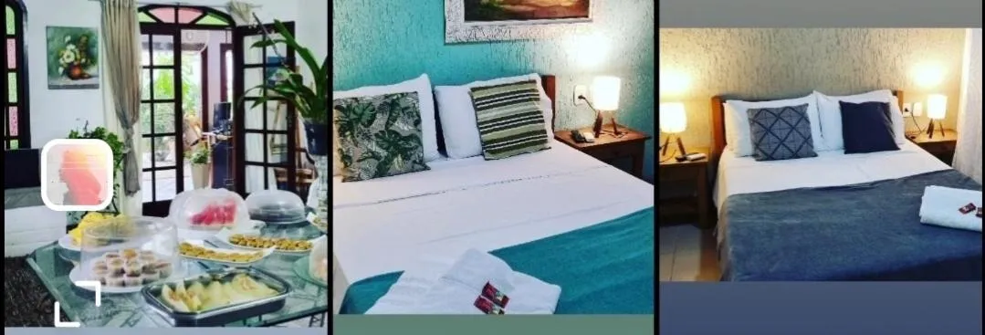 Bed in Pousada Sereia de Geriba