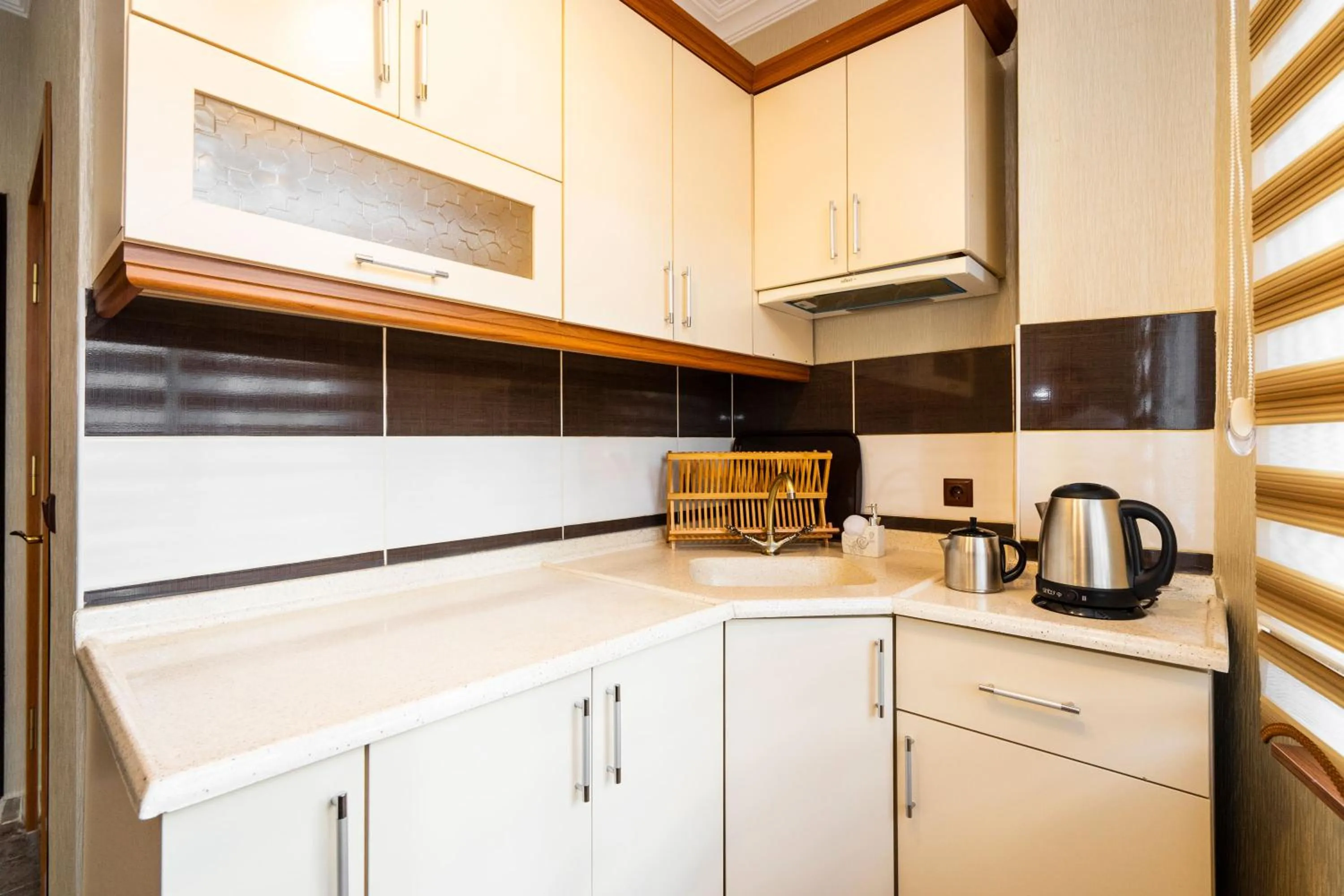 Kitchen or kitchenette in The First Ottoman Suites