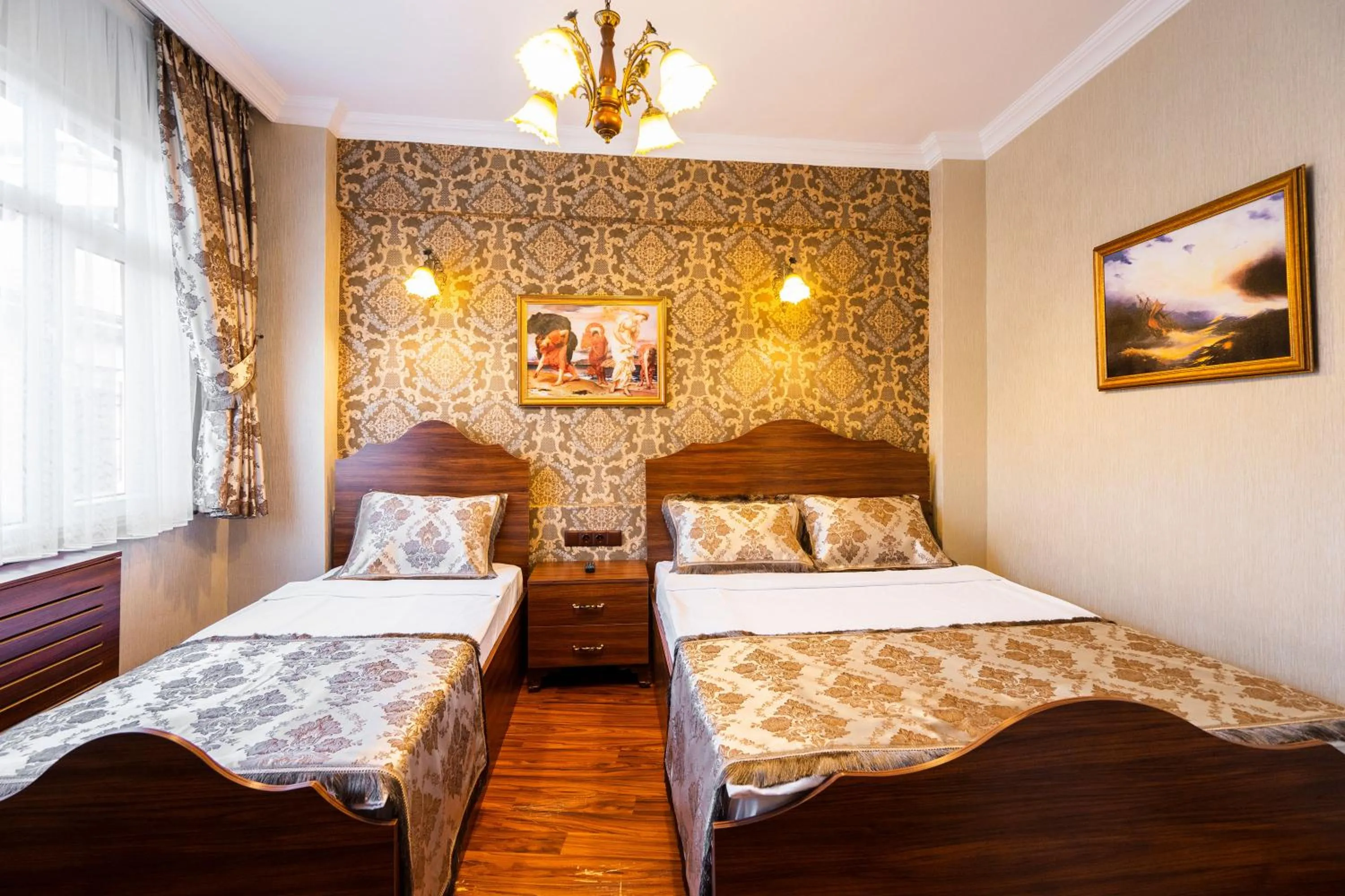 Bedroom, Bed in The First Ottoman Suites