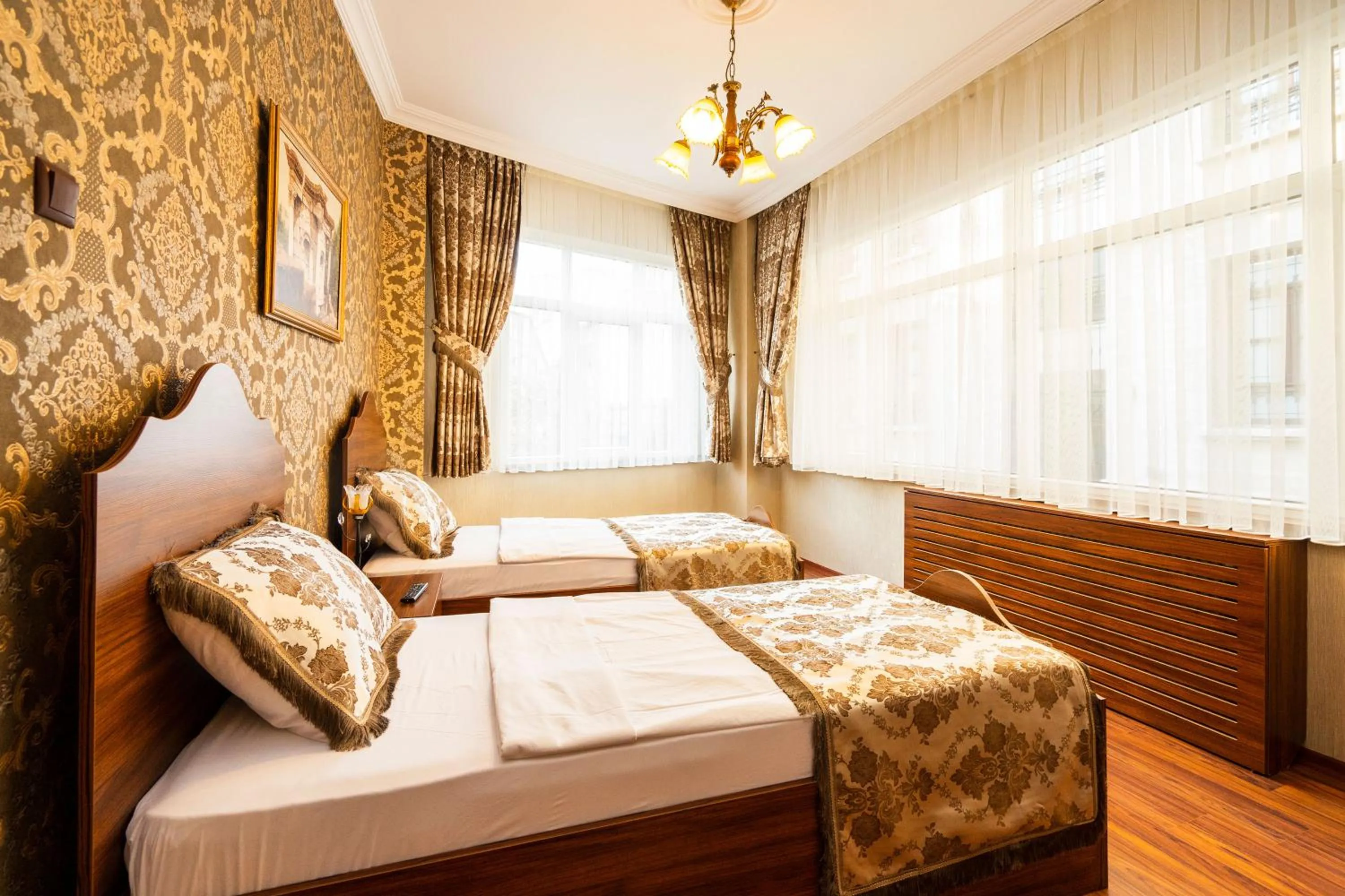 Bedroom, Bed in The First Ottoman Suites