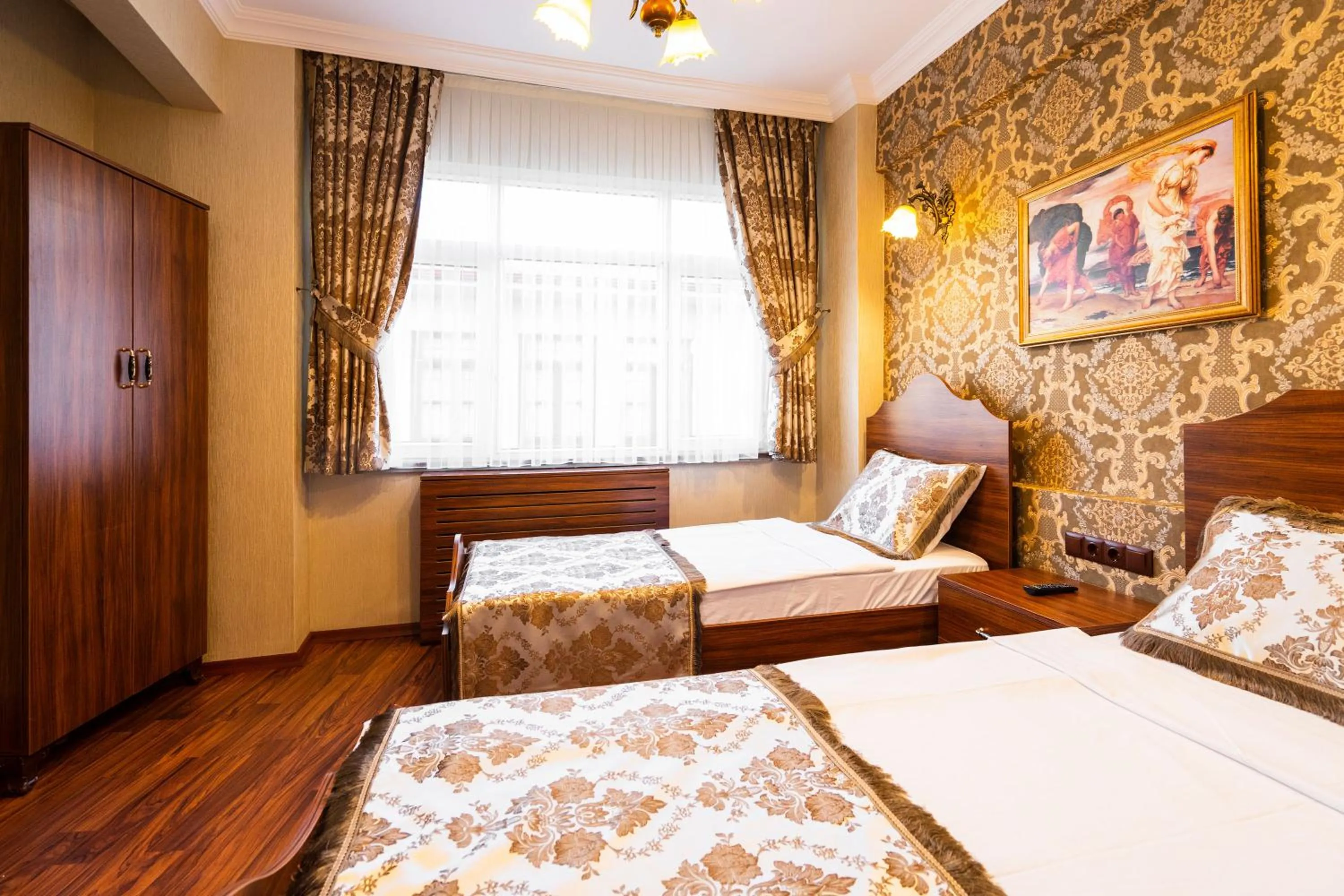 Bedroom, Bed in The First Ottoman Suites