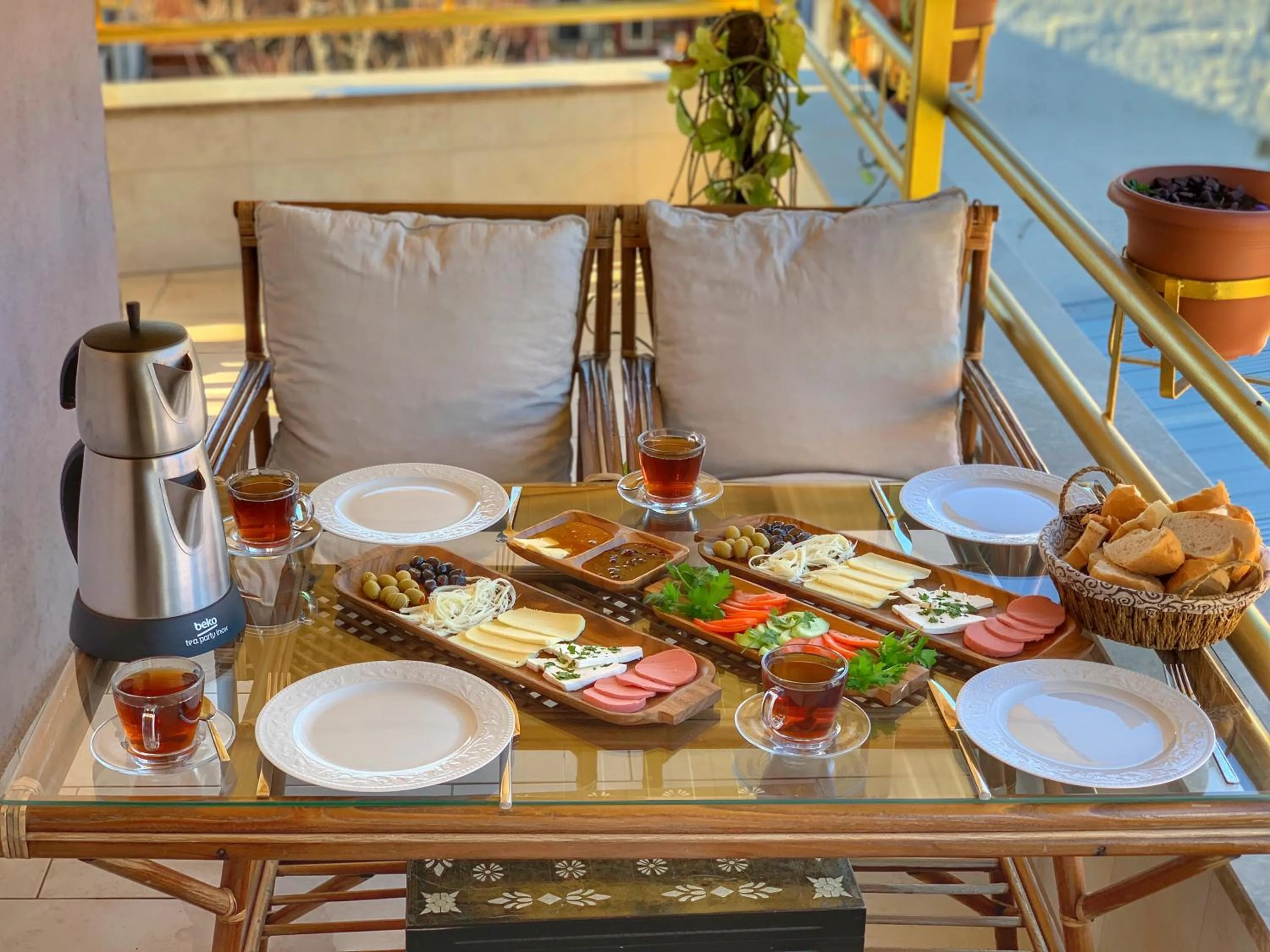 Continental breakfast in The First Ottoman Suites