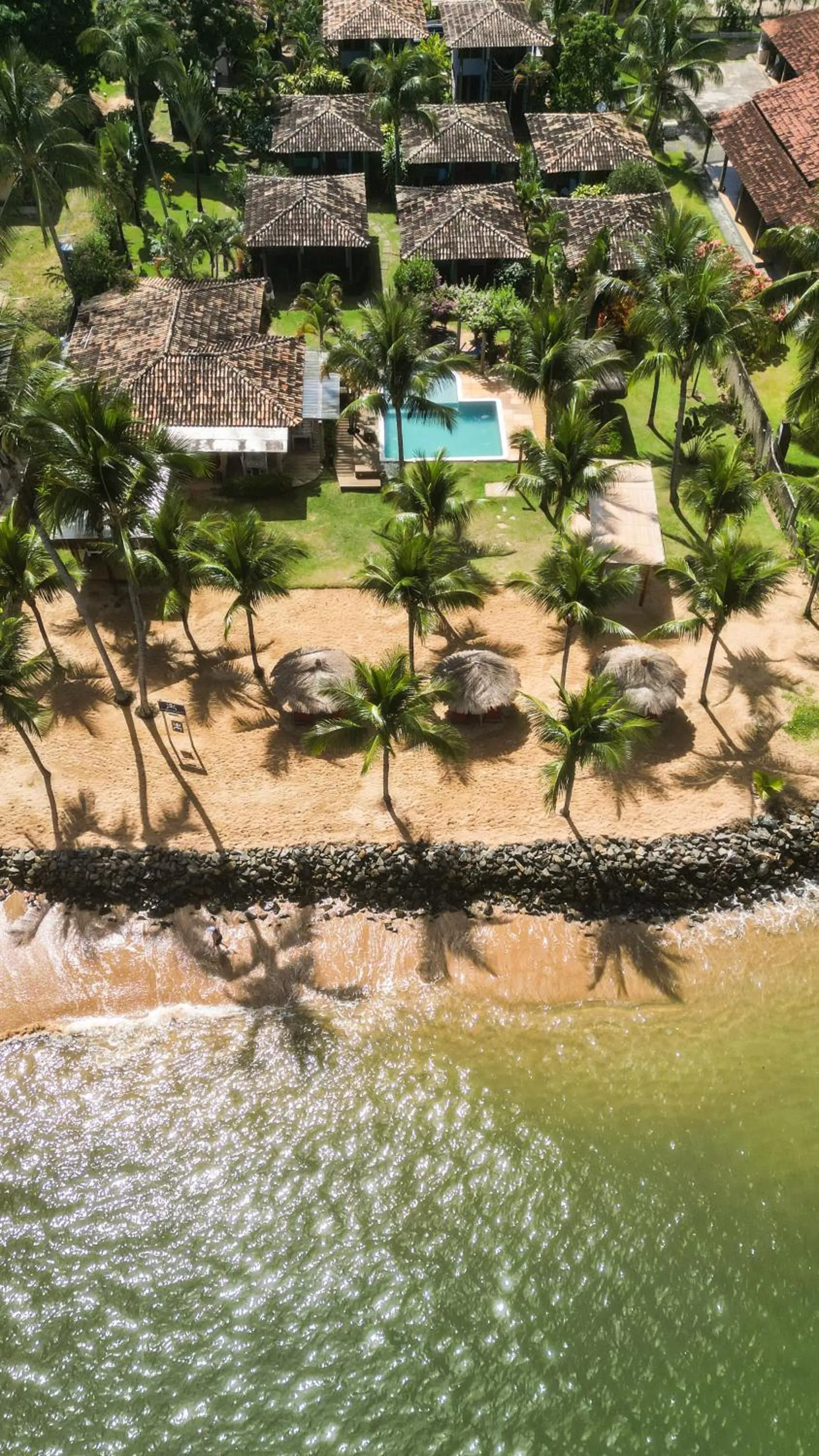 Bird's eye view in Pousada Denada