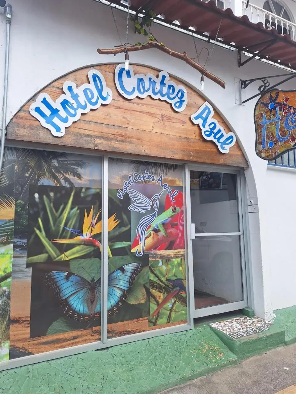 Property logo or sign in Hotel Cortez Azul