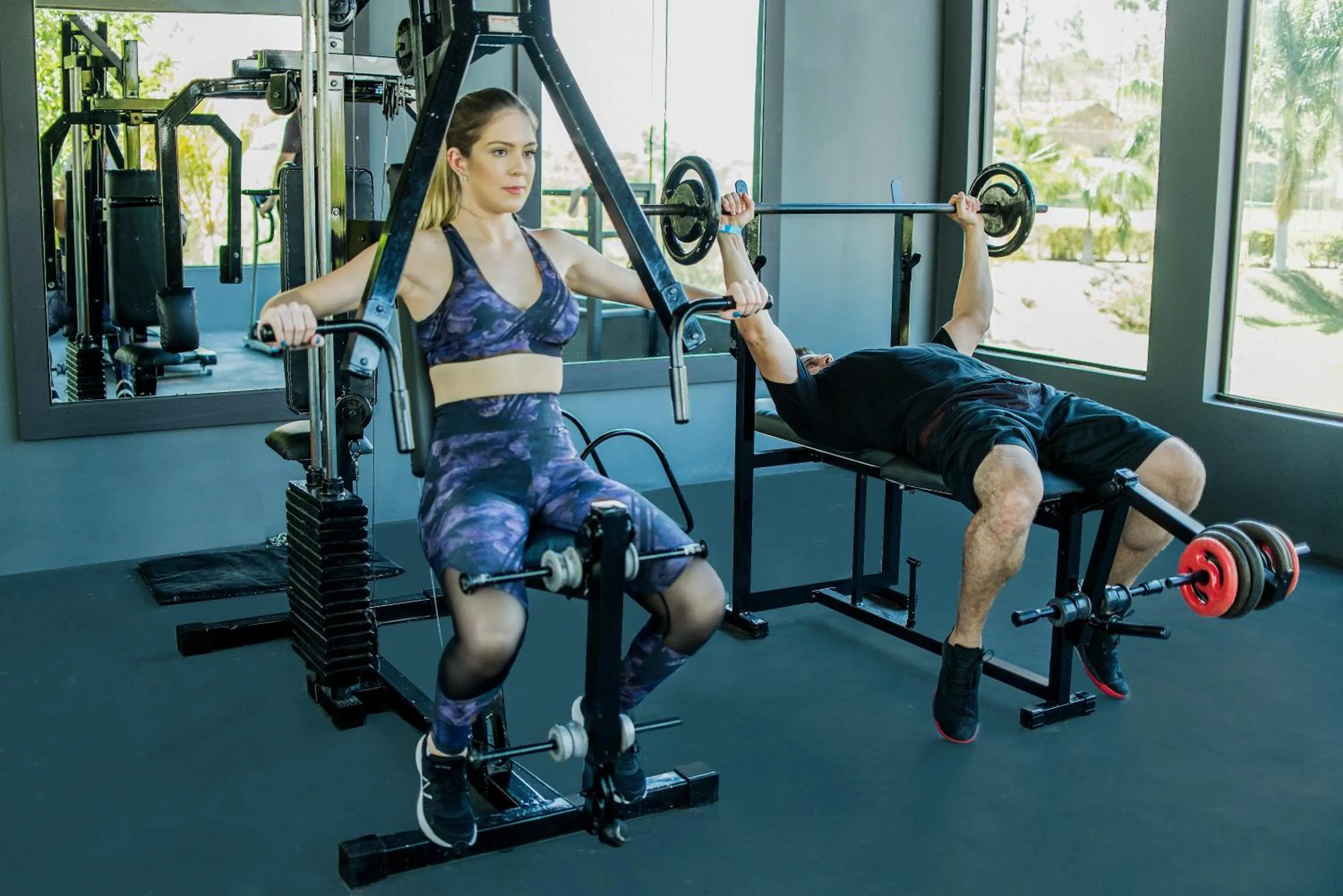 Fitness centre/facilities in Terra Parque Eco Resort