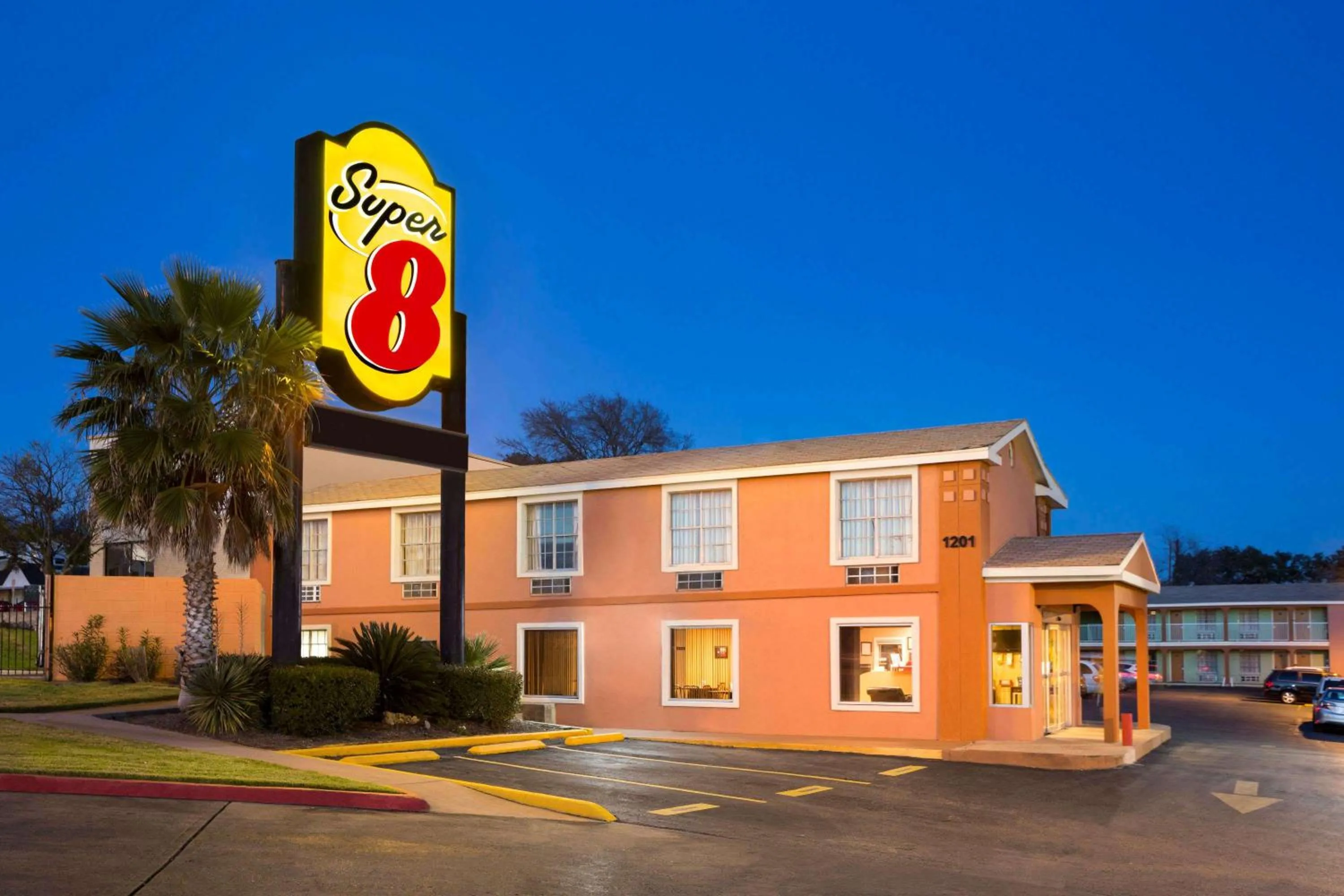Property building in Super 8 by Wyndham Austin Downtown/Capitol Area