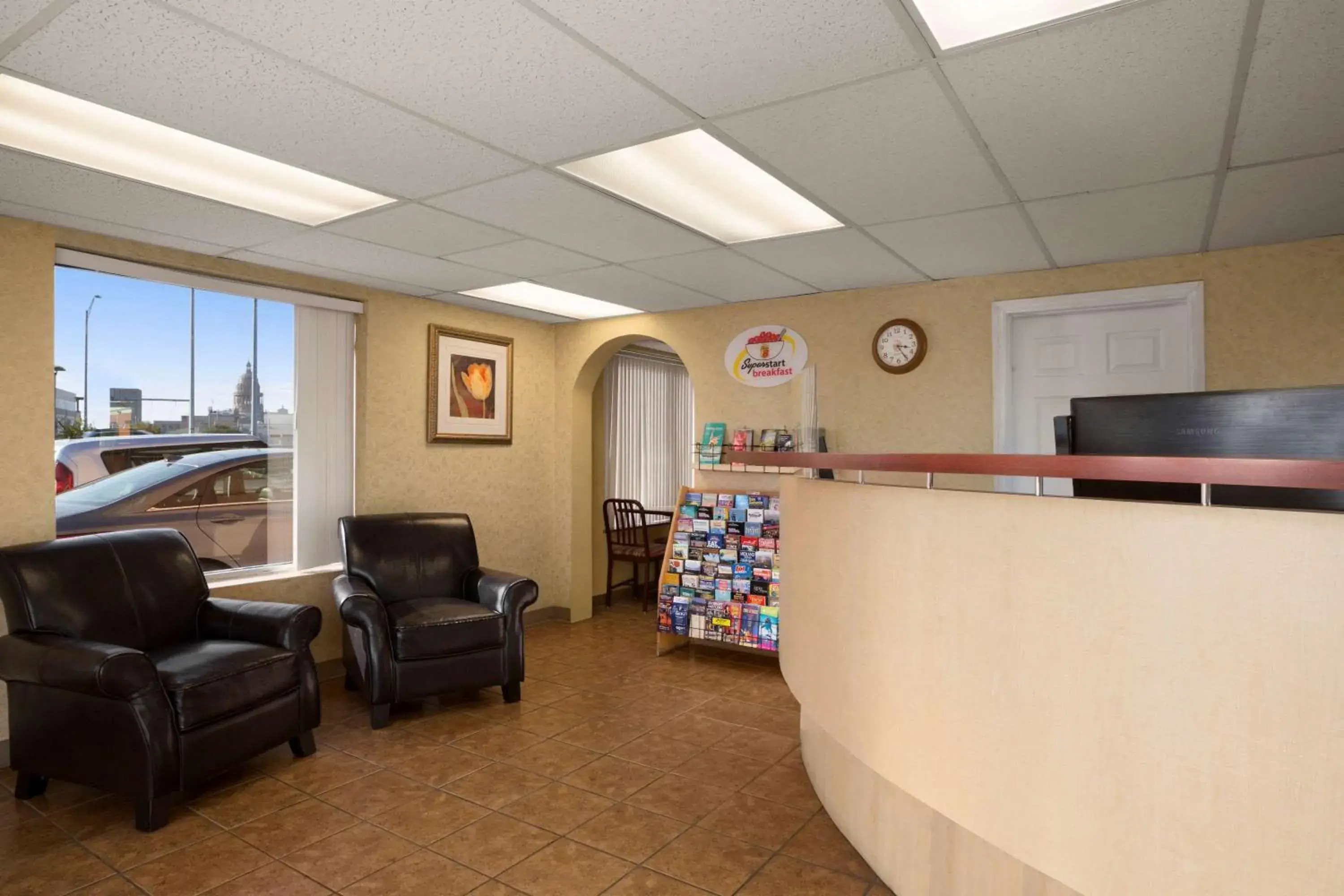 Lobby or reception in Super 8 by Wyndham Austin Downtown/Capitol Area Lobby or reception in Super 8 by Wyndham Austin Downtown/Capitol Area